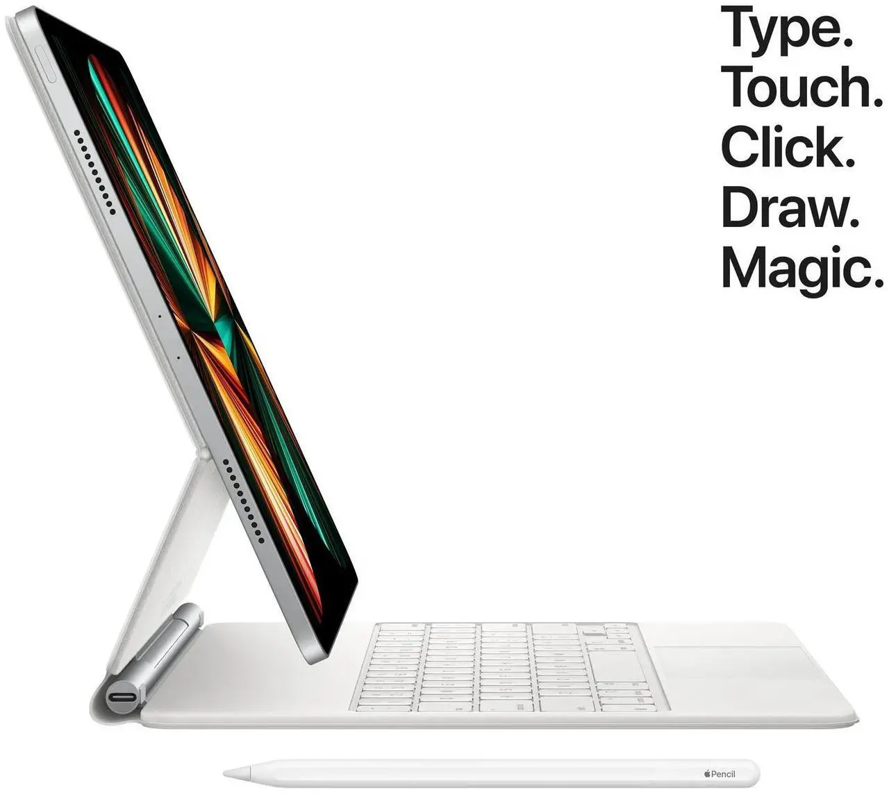 Alt view image 7 of 7 - Apple iPad Pro 11" Tablet 2021 Apple M1 chip 8GB 256GB Wi-Fi iPadOS