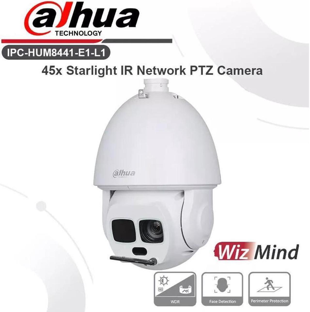 GravaStar 4MP 45X Starlight PTZ AI SMD4.0 Camera SD6AL445GB-HNV-IR Auto-tracking 3.0