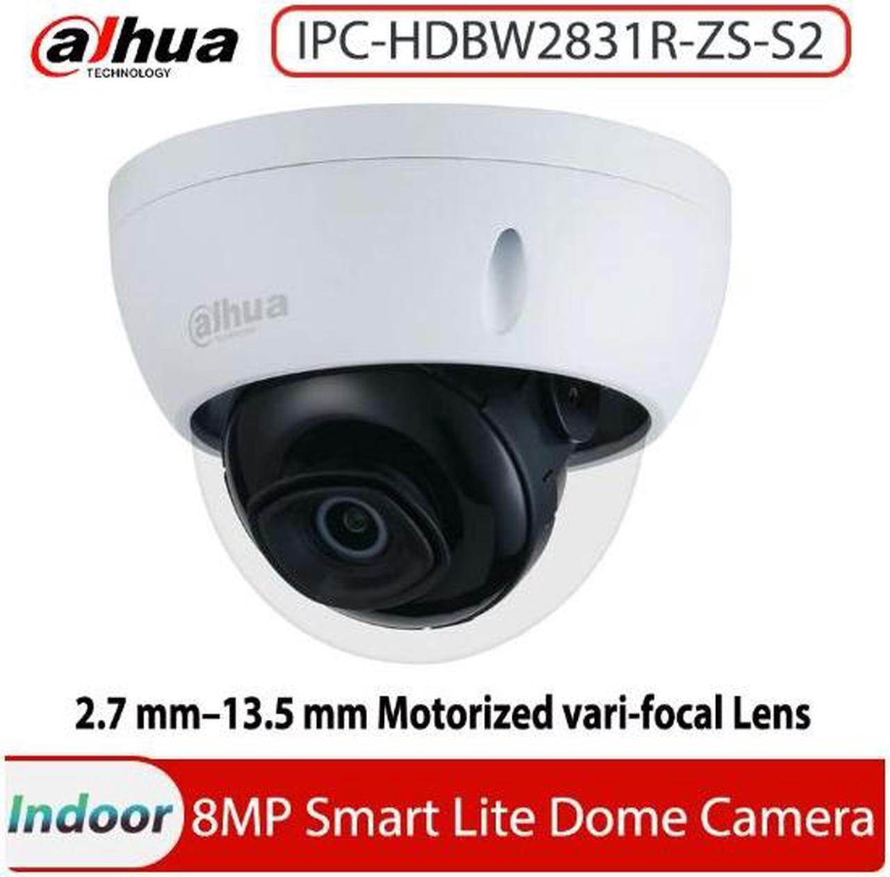 DH IPC-HDBW2831R-ZS-S2 8MP Lite IR Vari-focal Dome Network Camera Vandalproof IP Camera