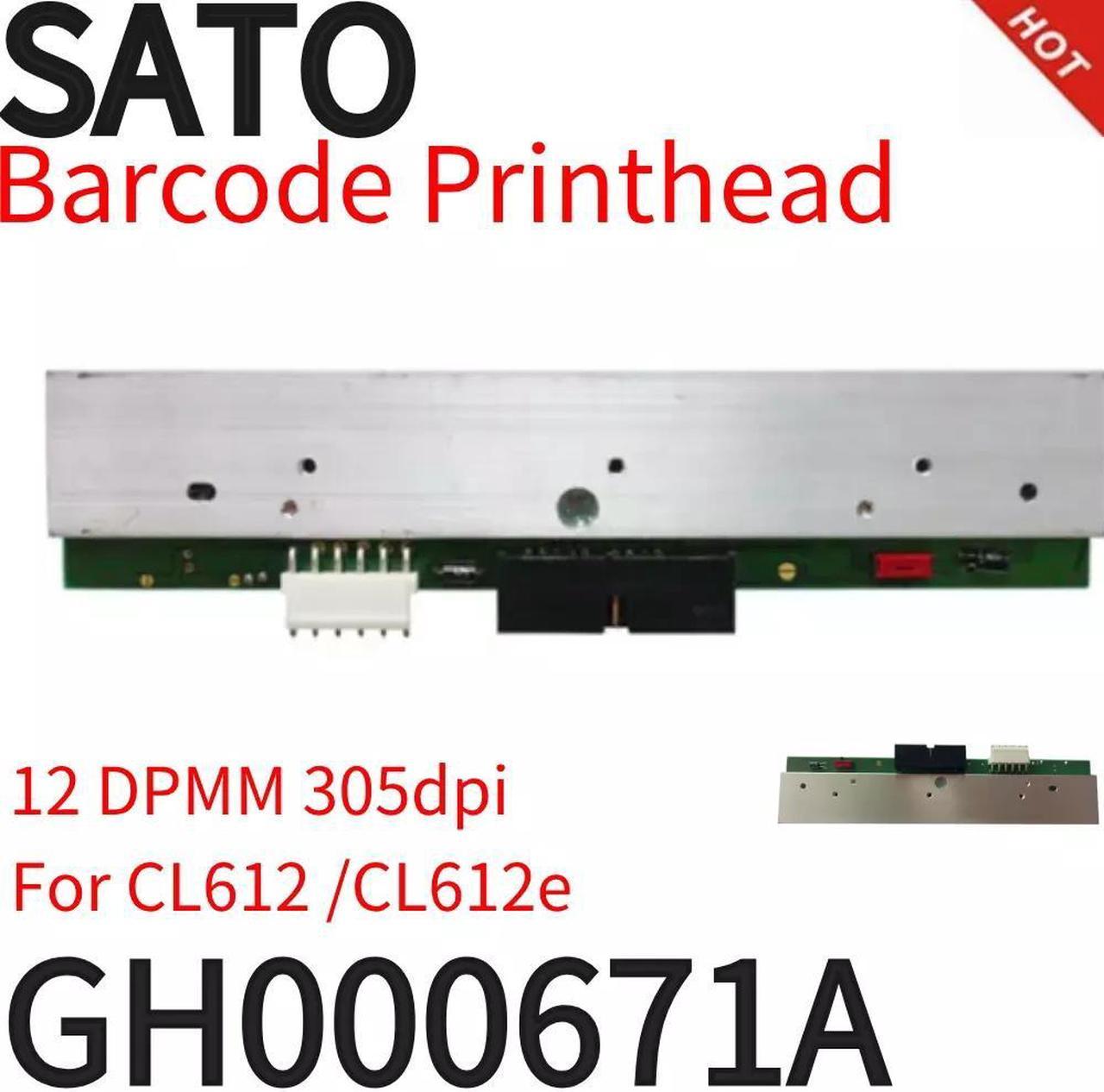 Printhead for Sato CL612 CL612e Thermal Label Printer 305dpi GH000671A 12 DPMM