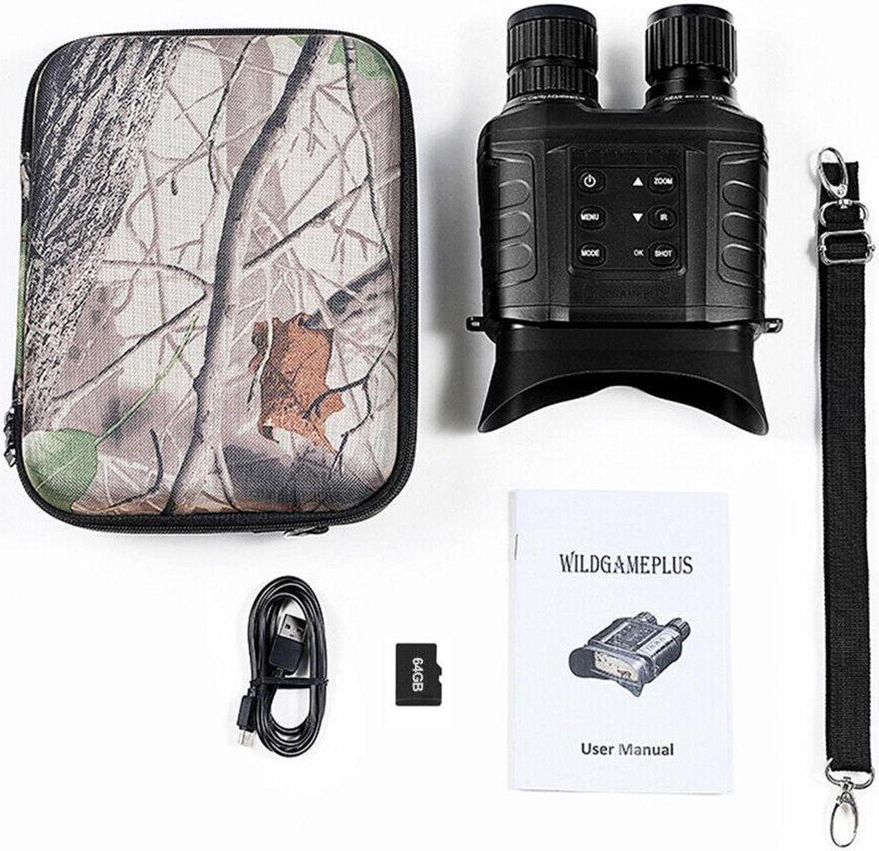 WG550B 500M HD Night Vision Binoculars 20×31 Telescope Hunting Optical 850nm IR