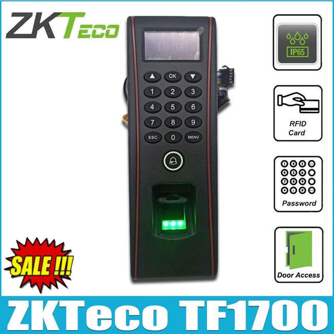 Zkteco TF1700 TCP/IP Fingerprint Door Lock Access Control System Time Attendance