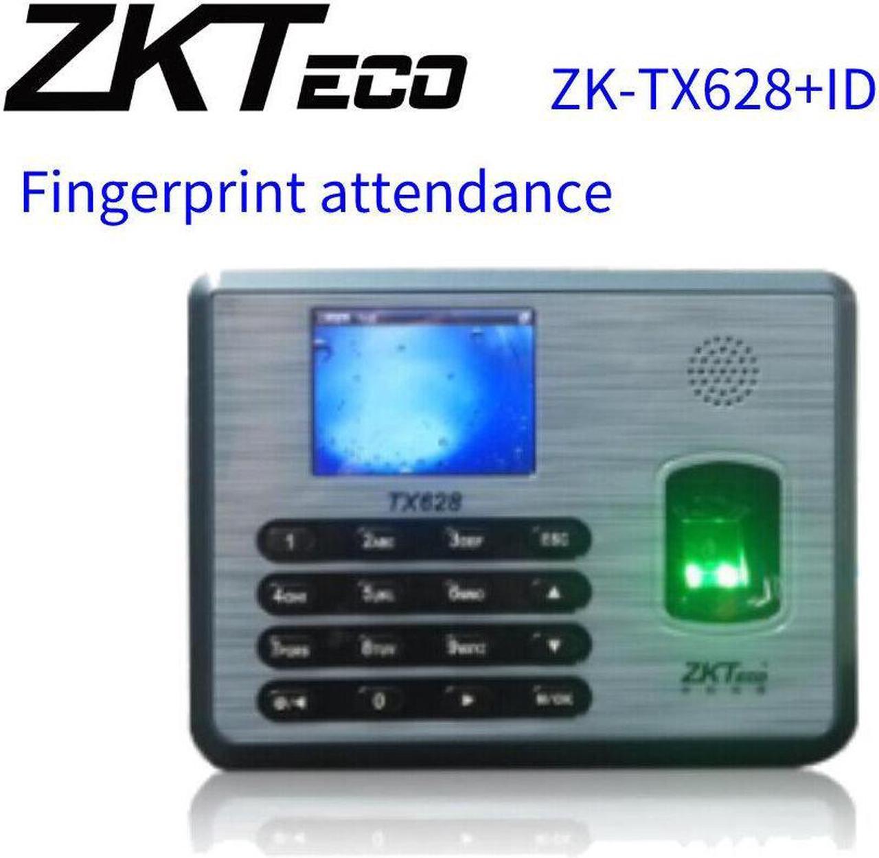 ZKteco TX628 Fingerprint 125K Card Time Attendance Fingerprint Time Clock TCP/IP+ID