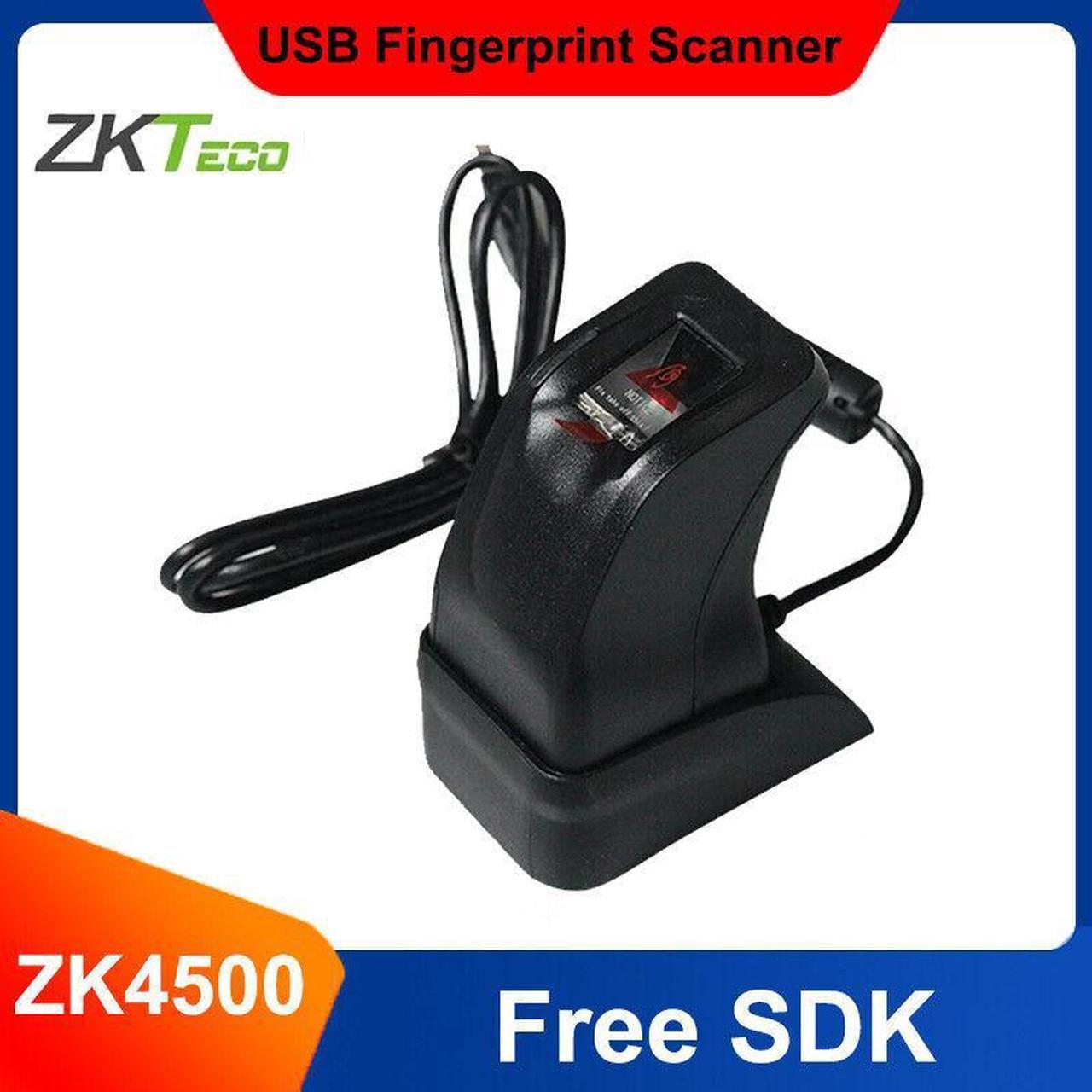 ZKTeco ZK4500 USB Biometric Fingerprint Reader Scanner Sensor for PC Office SDK