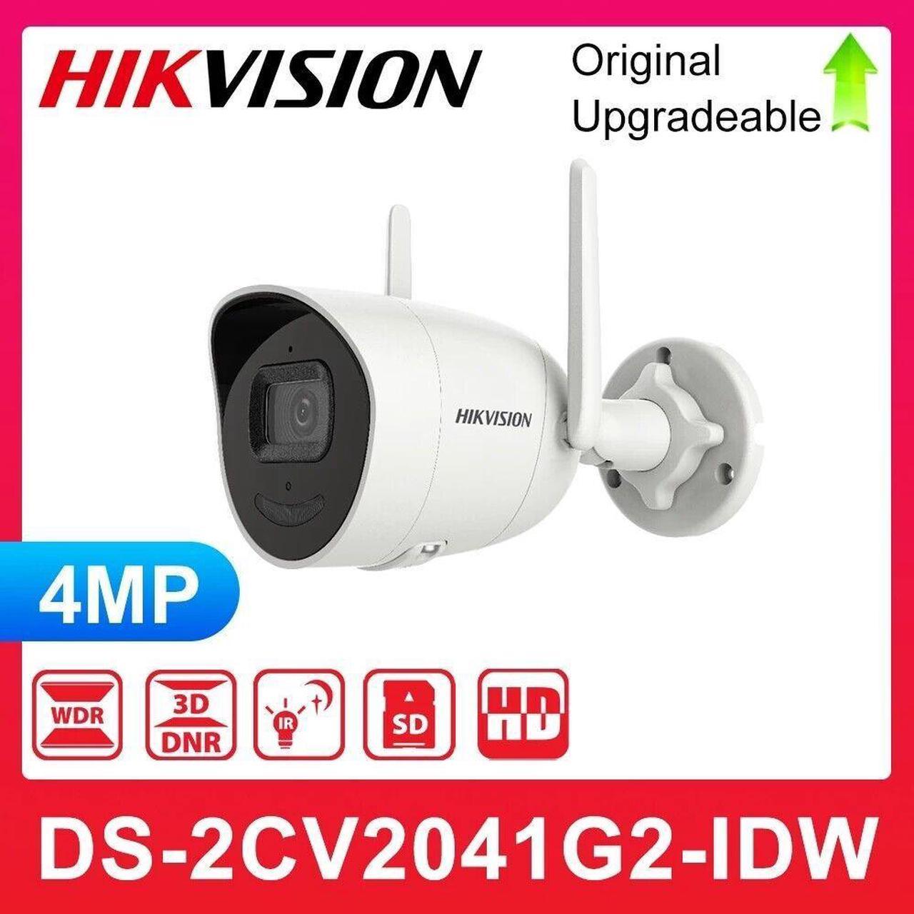 DS-2CV2041G2-IDW 4MP WiFi Security Camera Outdoor Bullet IP Camera 4mm Lens