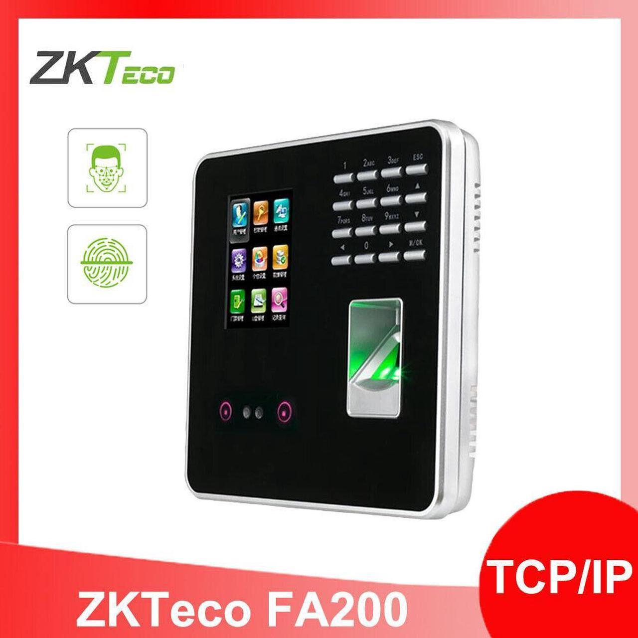 ZKTeco FA200 TCP/IP Face & Fingerprint Reader Time Attendance And Access Control