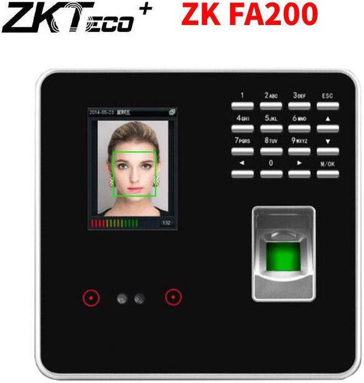 ZKTeco FA200 TCP/IP Face Biometric Fingerprint Time Access with 2.8" TFT Screen