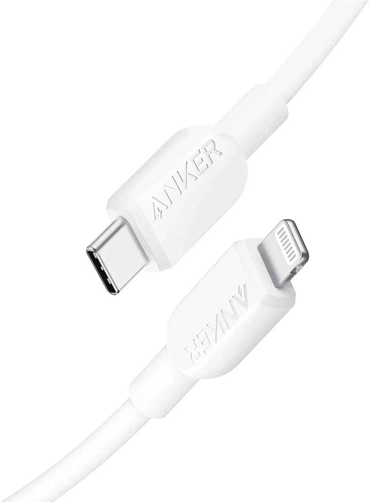 Main image of Anker USB C to Lightning Cable, 310 USB-C to Lightning Cable(White, 6ft), MFi Certified, Fast Charging Cable for iPhone 14 Plus 14 14 Pro Max 13 13 Pro 12 11 X XS XR (Charger Not Included)