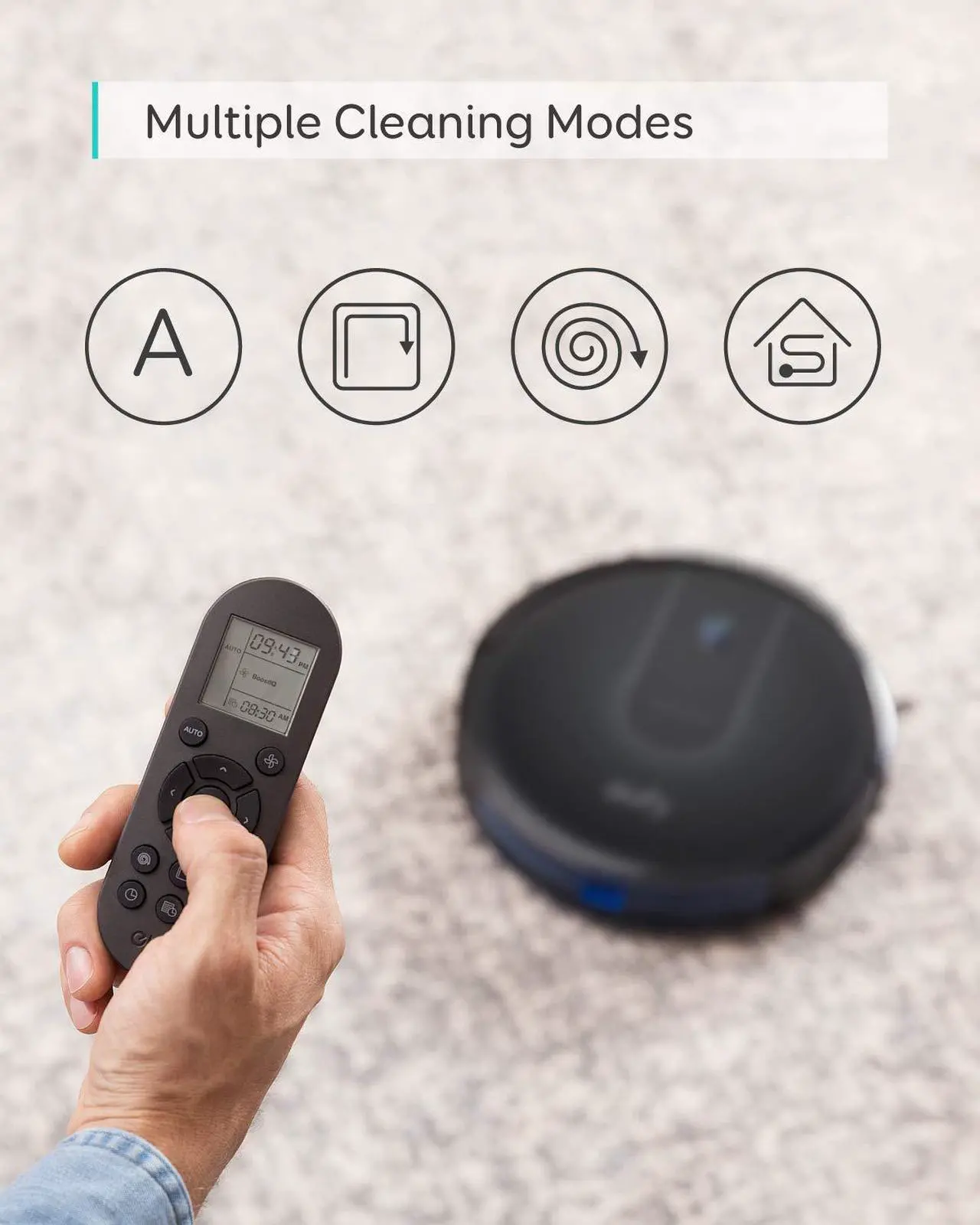 Alt view image 7 of 7 - eufy [BoostIQ] RoboVac 12, Robot Vacuum Cleaner, Suction Upgraded Based on RoboVac 11S, 1500Pa Strong Suction, Super-Thin, Quiet, Self-Charging, Cleans Hard Floors to Medium-Pile Carpets