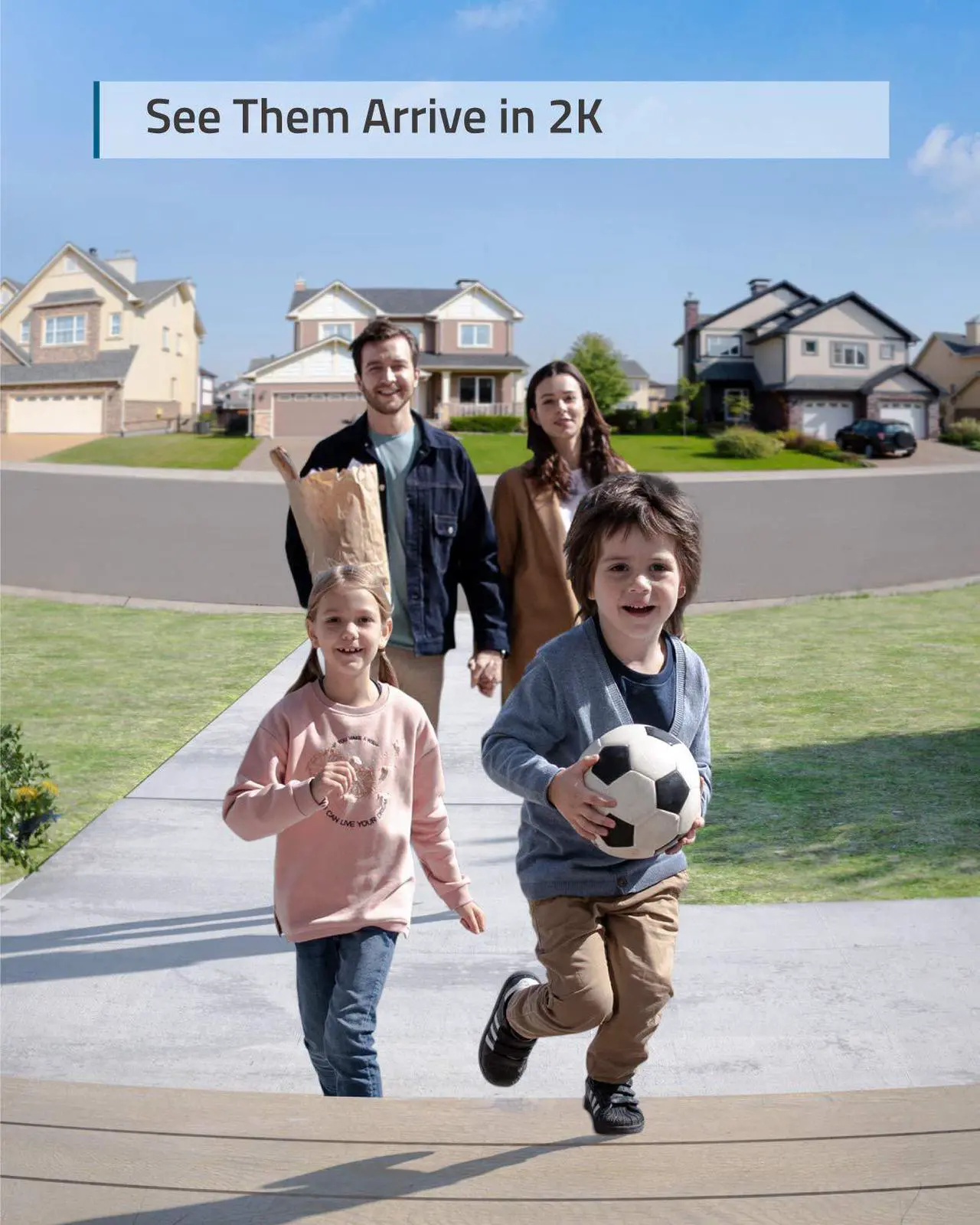 Alt view image 2 of 7 - eufy Security, Wireless Video Doorbell (Battery-Powered) with 2K HD, No Monthly Fee, On-Device AI for Human Detection, 2-Way Audio, Simple Self-Installation