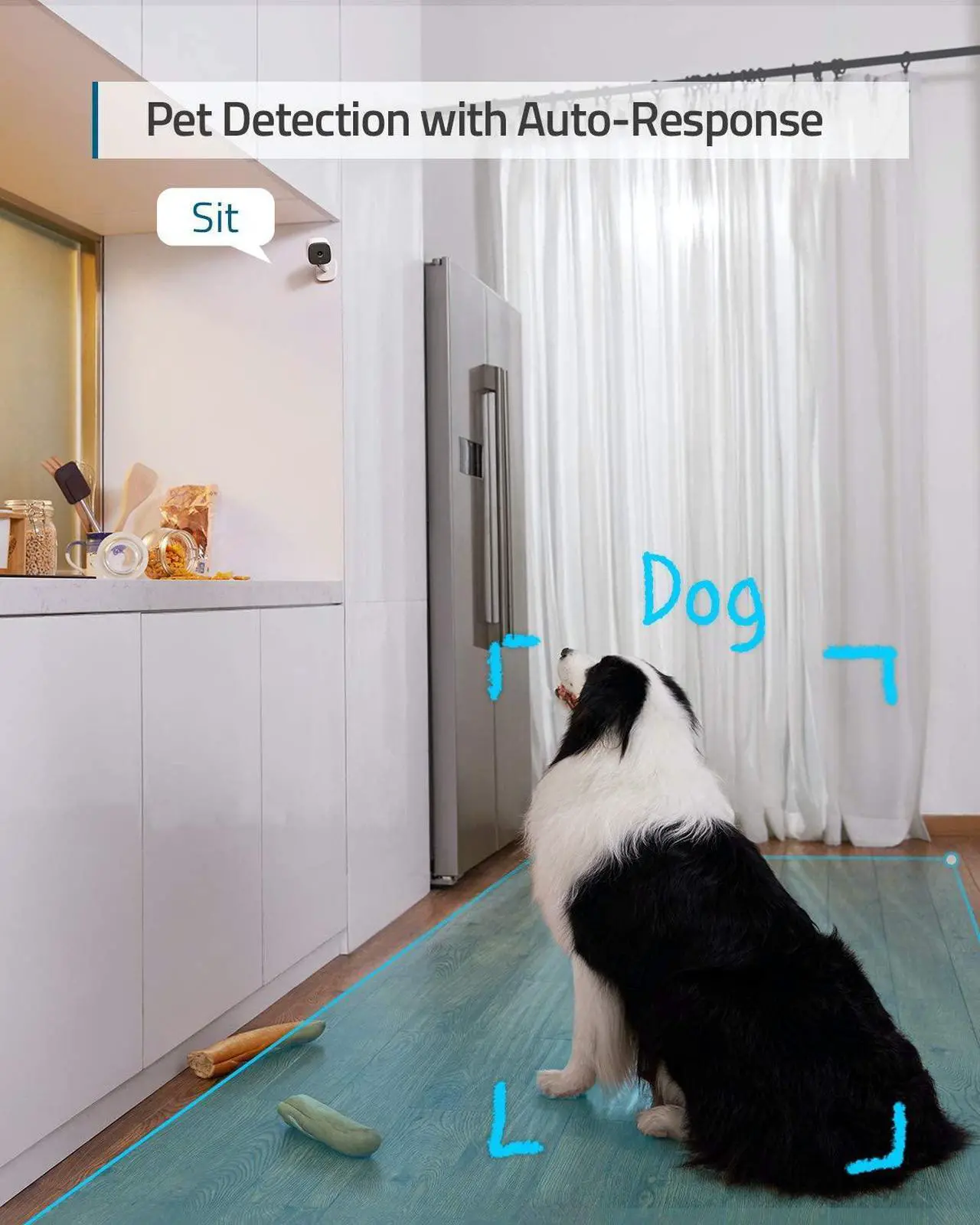 Alt view image 5 of 7 - eufy Security Solo IndoorCam C24 (4 Pack), Plug-in Security Indoor Camera with Wi-Fi, IP Camera, Human and Pet AI, Works with Voice Assistants, Night Vision, Two-Way Audio, HomeBase Not Required