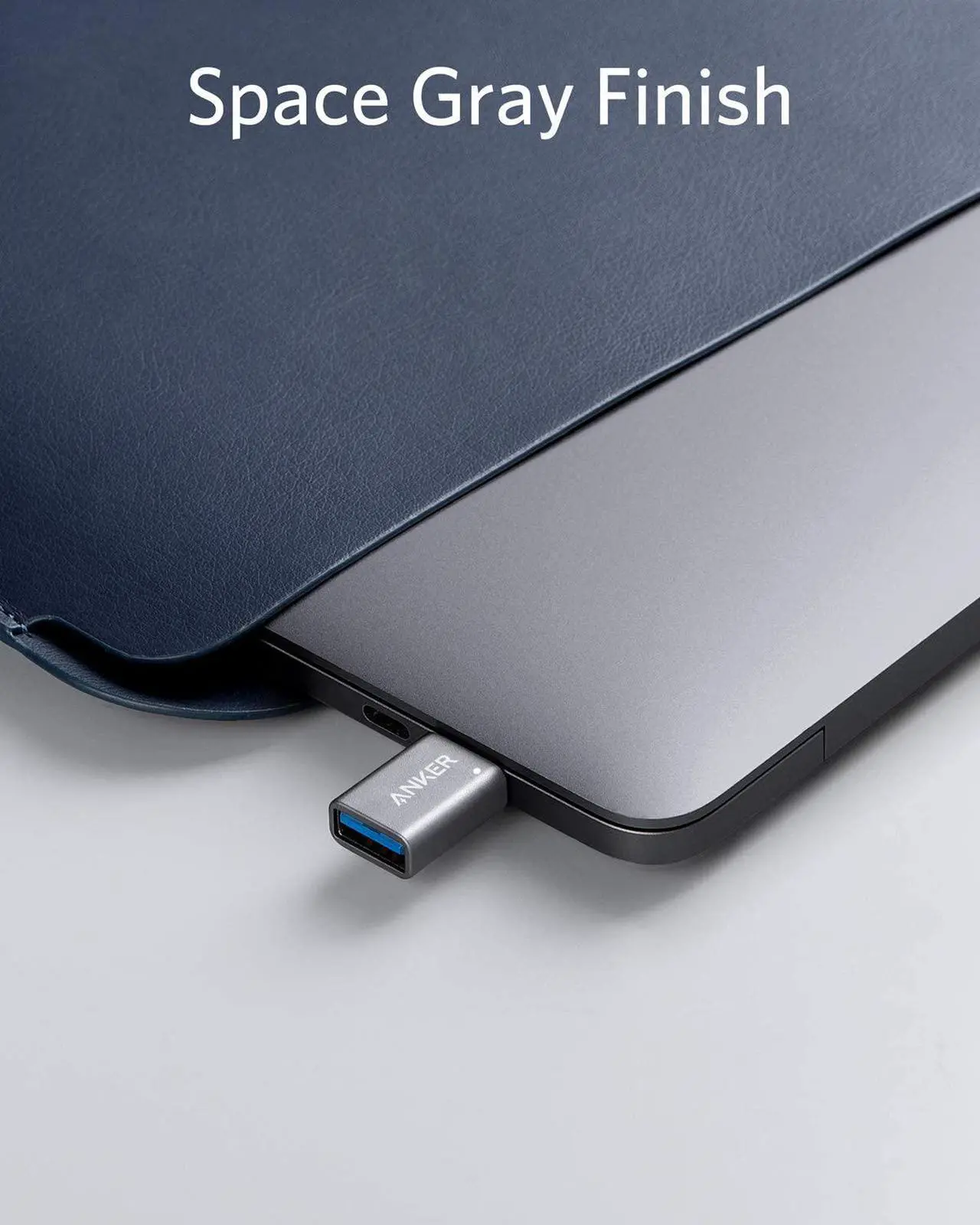 Alt view image 4 of 6 - USB C Adapter (2 Pack), Anker USB C to USB Adapter High-Speed Data Transfer, USB-C to USB 3.0 Female Adapter for MacBook Pro 2020, iPad Pro 2020, Samsung Notebook 9, Dell XPS and More Type C Devices