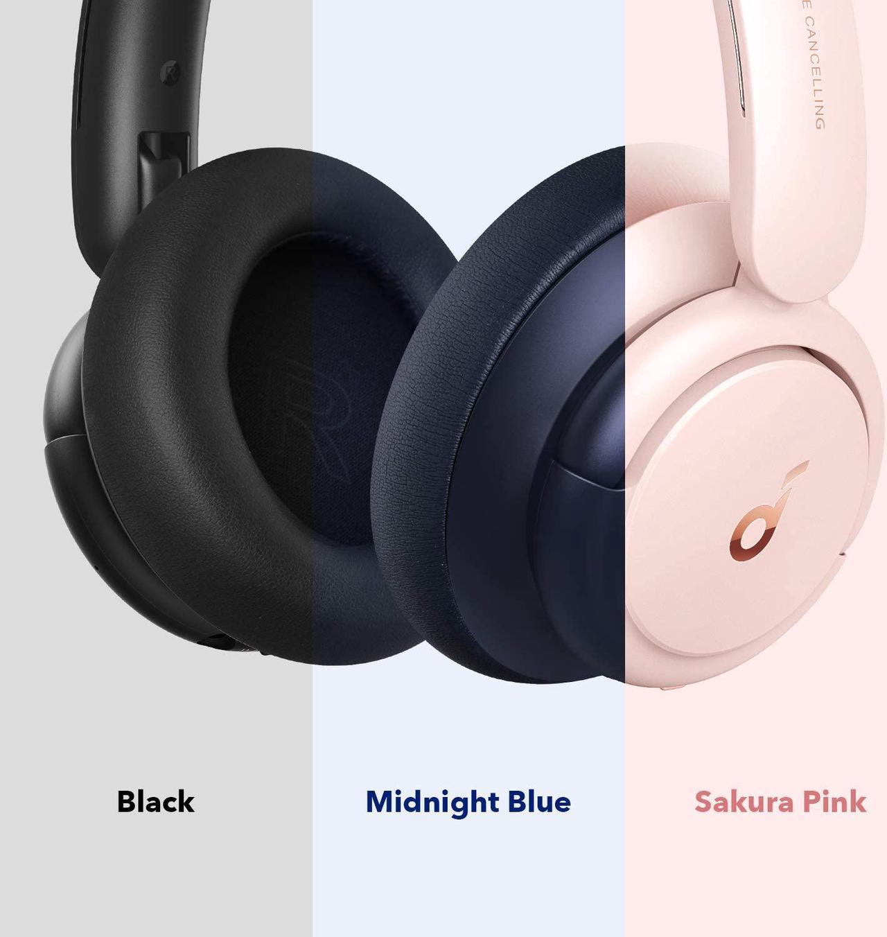 Alt view image 4 of 4 - Soundcore by Anker Life Q30 Hybrid Active Noise Cancelling Headphones with Multiple Modes, Hi-Res Sound, 40H Playtime, Clear Calls, Fast Charge, Soft Earcups, Bluetooth Headphones, Travel