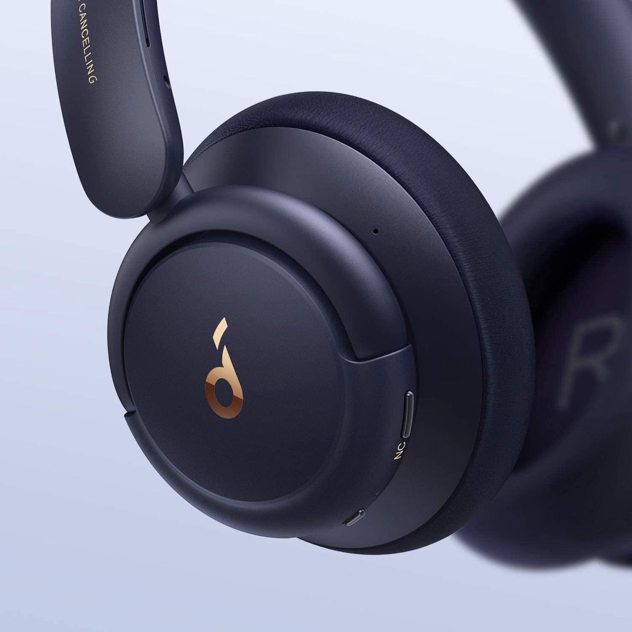 Alt view image 2 of 4 - Soundcore by Anker Life Q30 Hybrid Active Noise Cancelling Headphones with Multiple Modes, Hi-Res Sound, 40H Playtime, Clear Calls, Fast Charge, Soft Earcups, Bluetooth Headphones, Travel