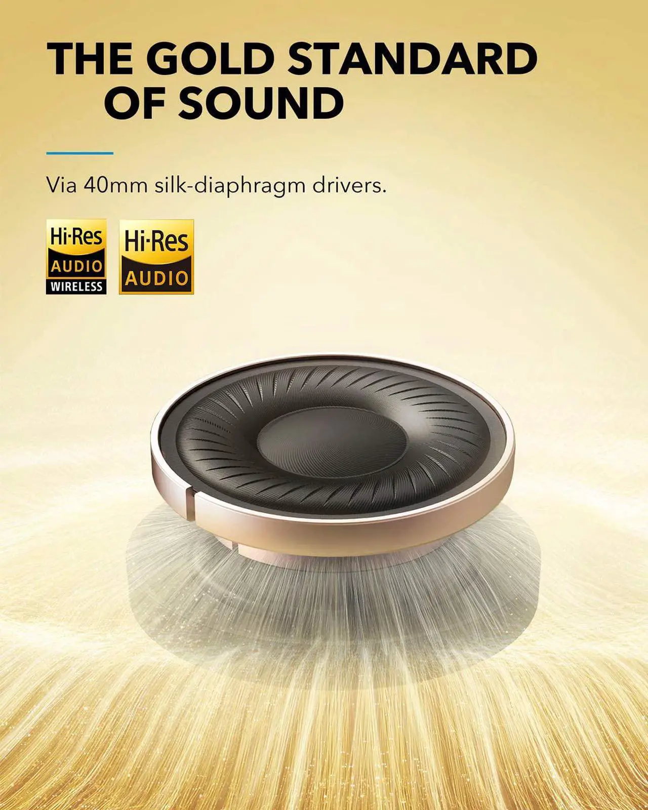 Alt view image 3 of 8 - Soundcore by Anker Life Q35 Multi Mode Active Noise Cancelling Headphones, Bluetooth Headphones with LDAC for Hi Res Wireless Audio, 40H Playtime, Comfortable Fit, Clear Calls, for Home, Work, Travel