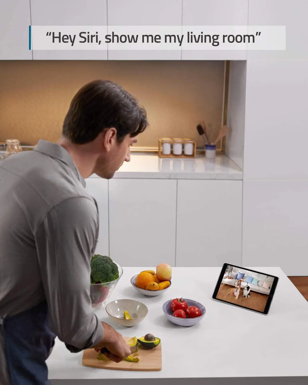 Alt view image 5 of 6 - eufy Security Solo IndoorCam P24 2-Cam Kit, 2K Security Indoor Camera Pan & Tilt, Plug-in Camera with Wi-Fi, Human & Pet AI, Voice Assistant Compatibility, Motion Tracking, Homebase not Compatible