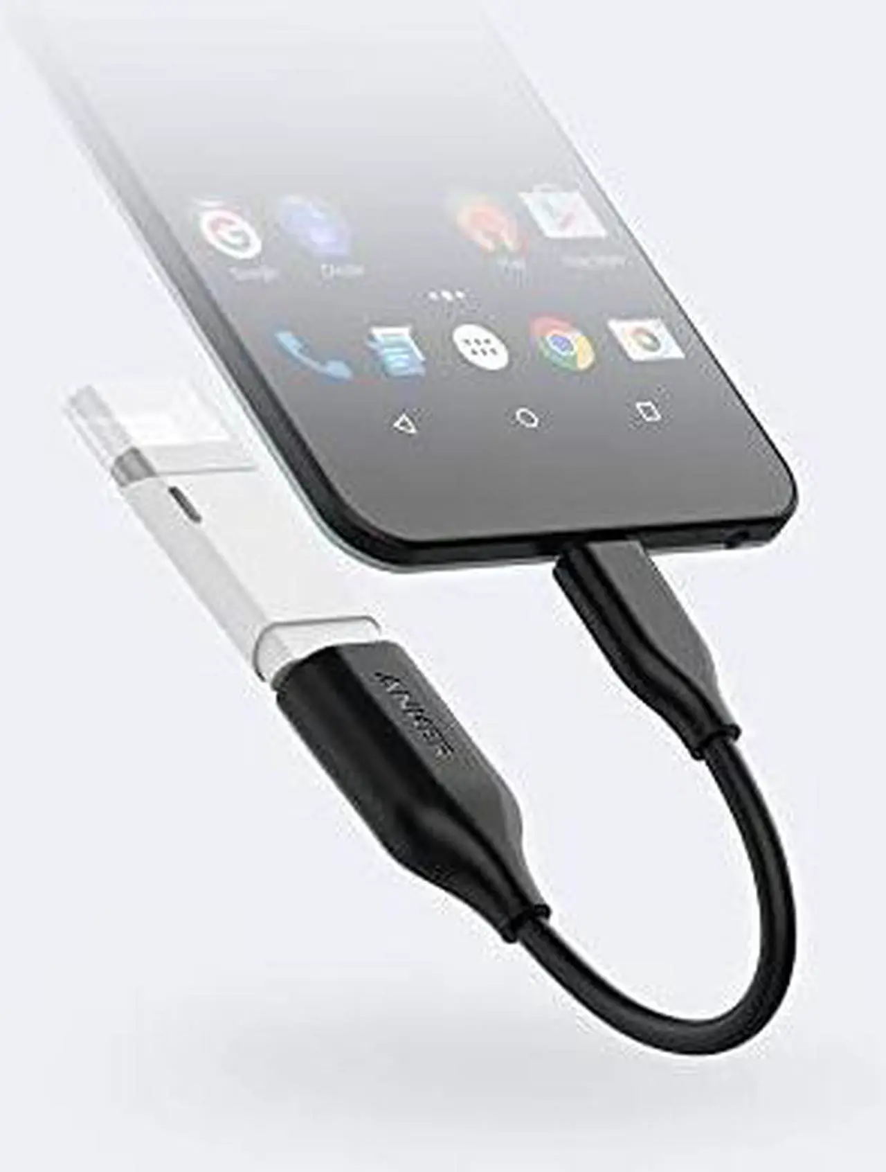 Alt view image 4 of 8 - Anker USB-C to USB 3.1 Adapter, Converts USB-C Female into USB-A Female, Uses USB OTG Technology, Compatible with Galaxy S8 S8+, Google Pixel, Nexus 6P 5X, LG V20 G5 and more