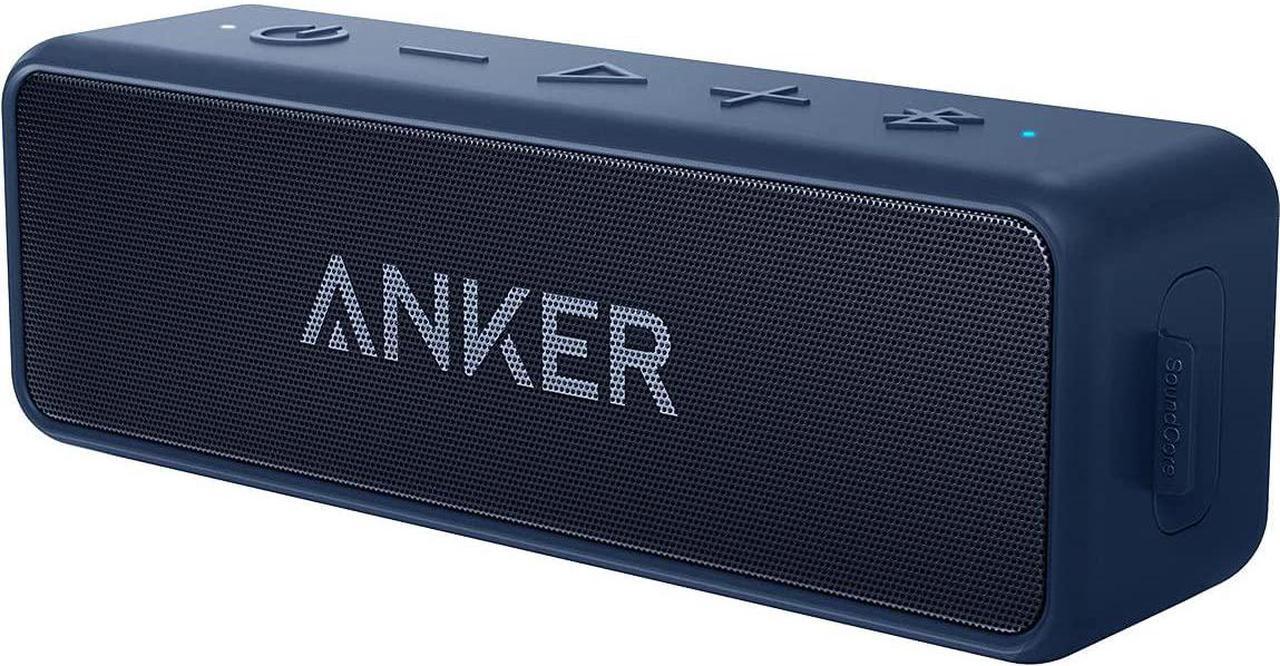 Main image of [Upgraded] Anker Soundcore 2 Portable Bluetooth Speaker with 12W Stereo Sound, Bluetooth 5, Bassup, IPX7 Waterproof, 24-Hour Playtime, Wireless Stereo Pairing, Speaker for Home, Outdoors, Travel
