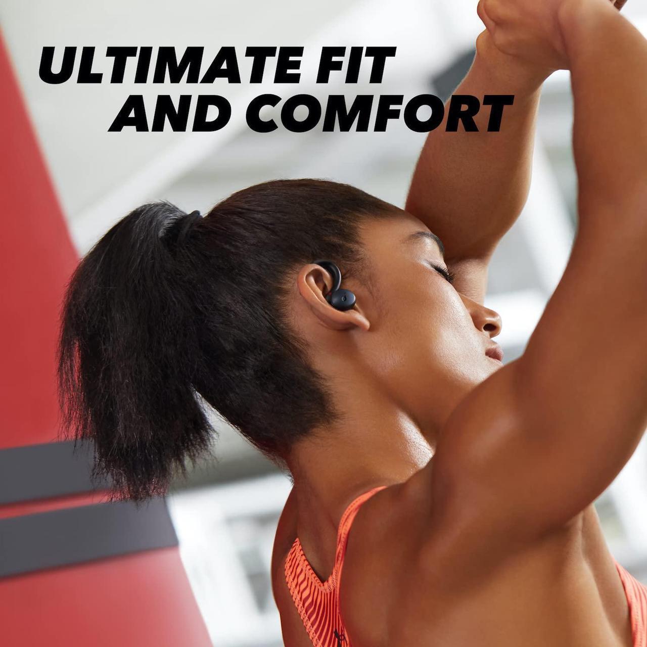 Alt view image 3 of 6 - Soundcore by Anker, Soundcore Sport X10 True Wireless Bluetooth 5.2 Workout Headphones, Rotatable Ear Hooks, Deep Bass, IPX7 Waterproof, Sweatproof, 32H Play, Fast Charge, Sport Earbuds, Gym, Running