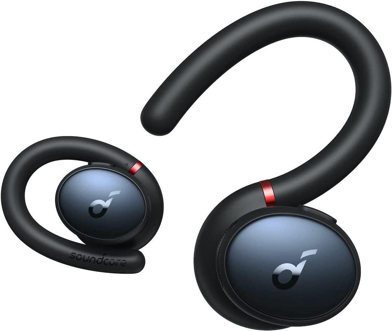 Main image of Soundcore by Anker, Soundcore Sport X10 True Wireless Bluetooth 5.2 Workout Headphones, Rotatable Ear Hooks, Deep Bass, IPX7 Waterproof, Sweatproof, 32H Play, Fast Charge, Sport Earbuds, Gym, Running