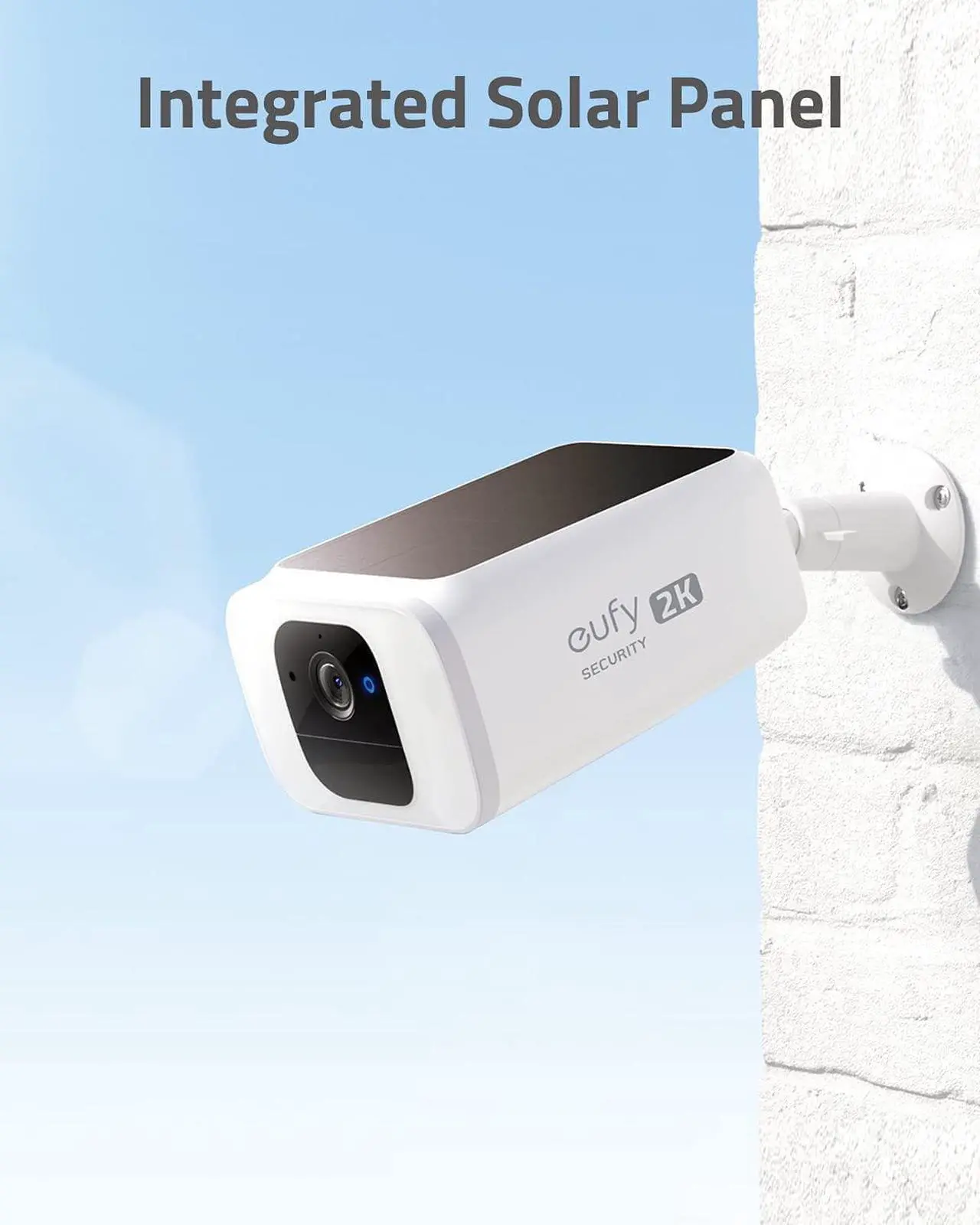 Alt view image 2 of 7 - eufy Security SoloCam S40, Solar-Powered, Wireless Outdoor Security Camera, Battery Camera, 2K Resolution, No Monthly Fee (Renewed)