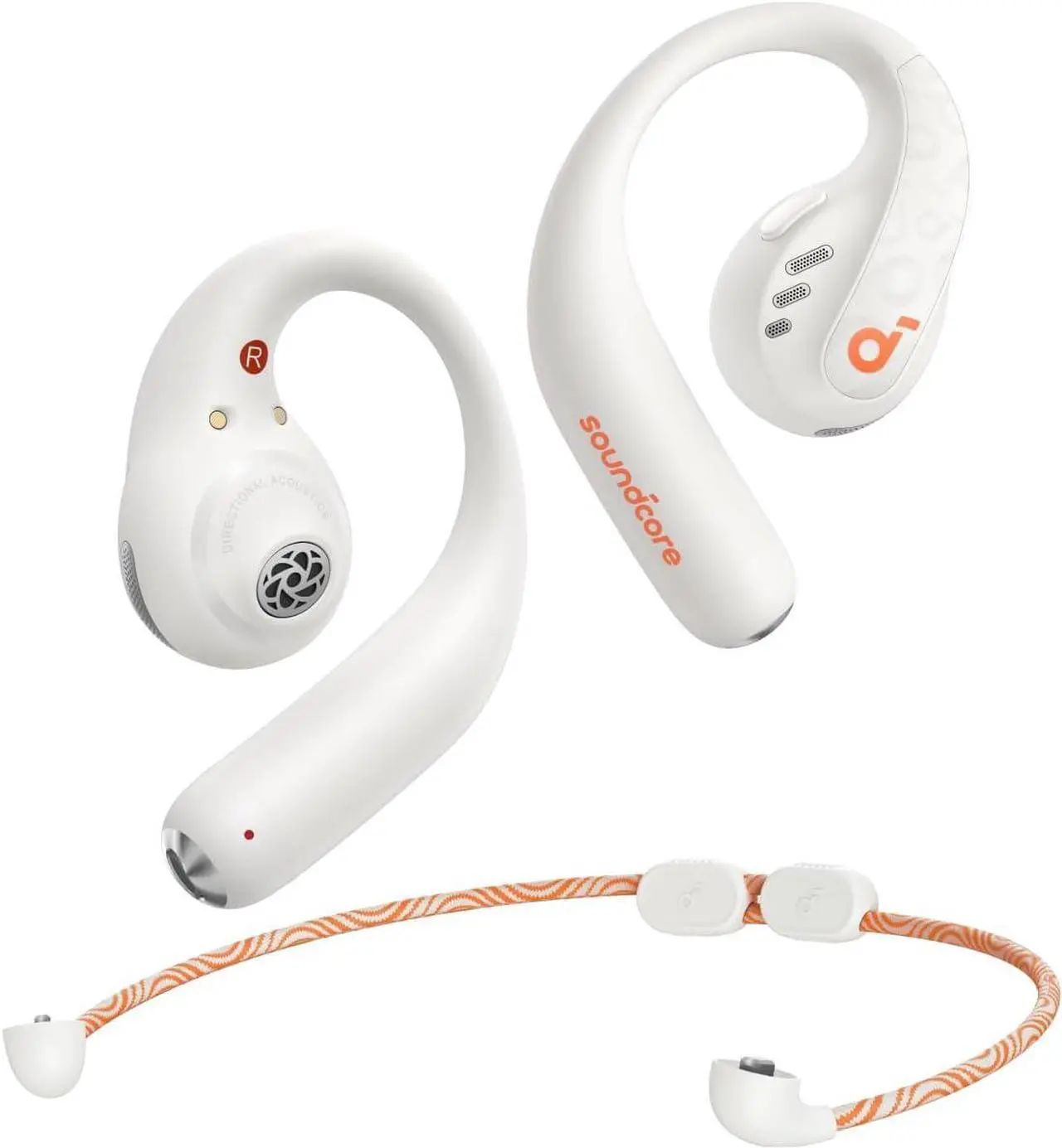Main image of Soundcore by Anker AeroFit Pro Open-Ear Headphones, Ultra Comfort, Secure Fit, Ergonomic Design, Rich Sound with LDAC, Bluetooth 5.3, IPX5 Water-Resistant, 46H Playtime, App Control, Wireless Earbuds