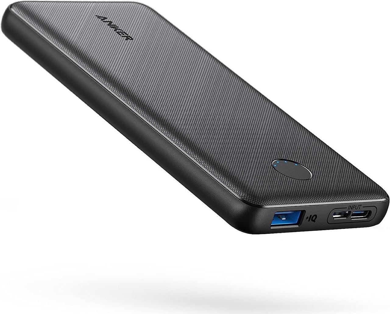 Main image of Anker Portable Charger, Power Bank, 10,000 mAh Battery Pack with PowerIQ Charging Technology and USB-C (Input Only) for iPhone 15/15 Plus/15 Pro/15 Pro Max iPhone 14/13 Series Samsung Galaxy (Renewed)
