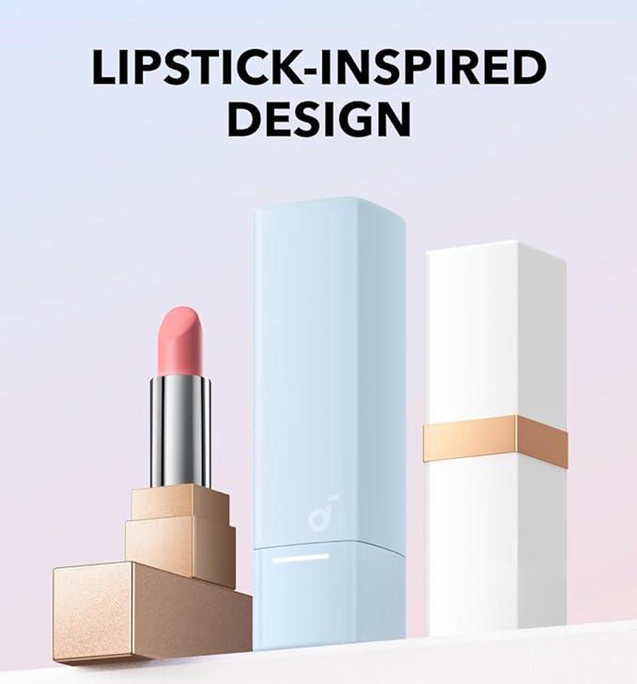 Alt view image 2 of 6 - Soundcore A30i by Anker, Smart Noise Cancelling Earbuds, Lipstick-Shaped Stylish Design, Tiny, Lightweight Comfort, Clear Sound, IP54, 15H Playtime in ANC Mode, Wireless Earbuds, Bluetooth 5.4 Blue