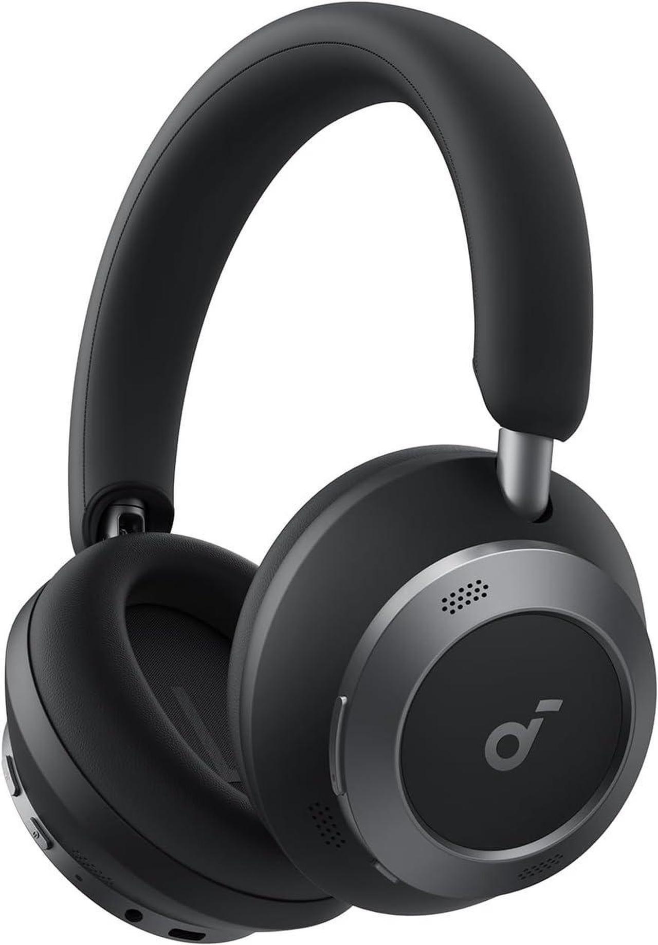 Main image of Soundcore Space One Pro by Anker, Adaptive Active Noise Cancelling Headphones Driven by 6 Mics, Super Foldable Design, 60H Lossless Audio, Ultra-Fast Charging, Hi-Res Wireless Audio, Comfortable Fit