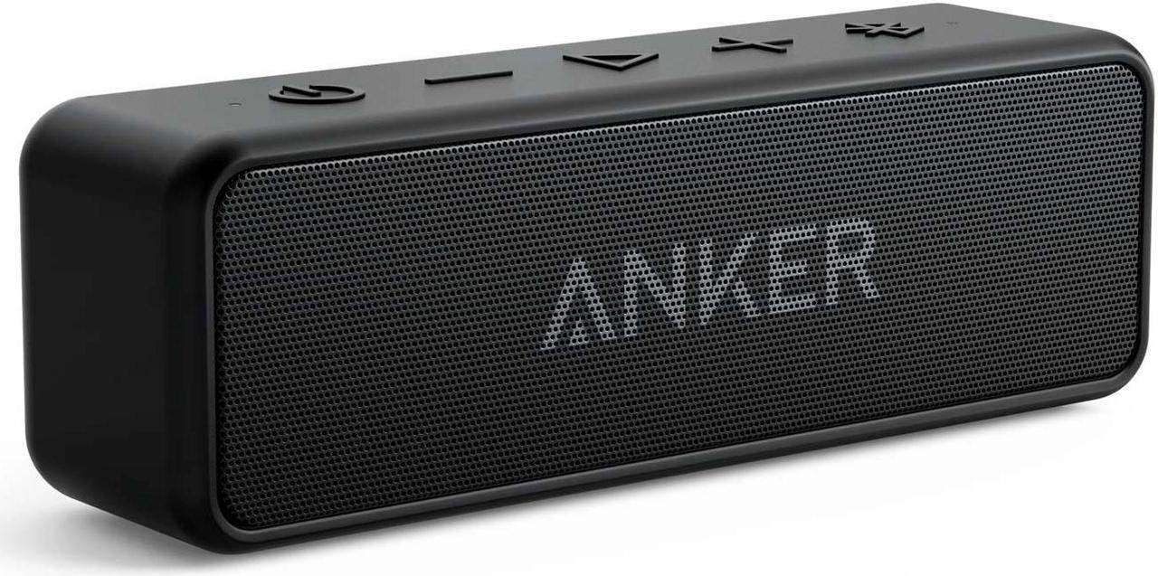 Main image of Anker Soundcore 2 Portable Bluetooth Speaker with Superior Stereo Sound, Exclusive BassUp, 12-Watts, IPX5 Water-Resistant, 24-Hour Playtime, Perfect Wireless Speaker for Home, Outdoors, Travel