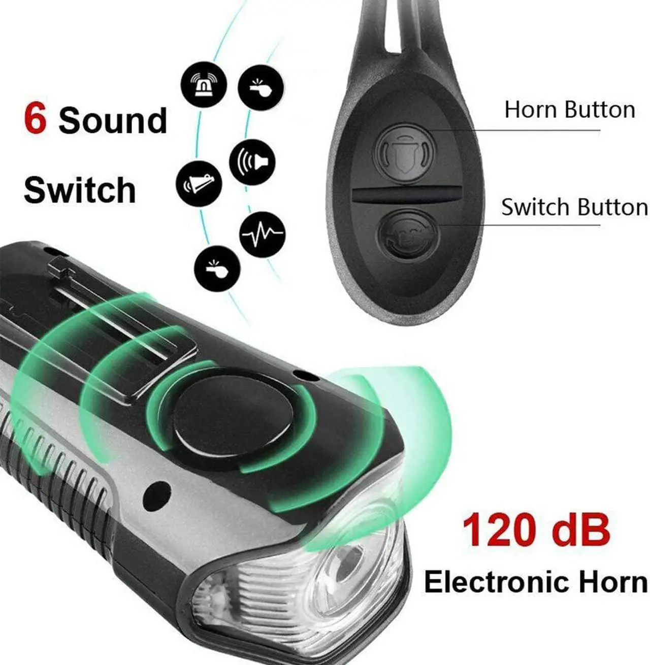 Alt view image 2 of 7 - 350 Lumens Bike Light Set USB Rechargeable with LCD Speedometer Odometer- Powerful LED Bicycle Headlight & Tail Light Combo - Super Bright IPX4 Waterproof MTB Road Commuter Front and Back Cycle Lights