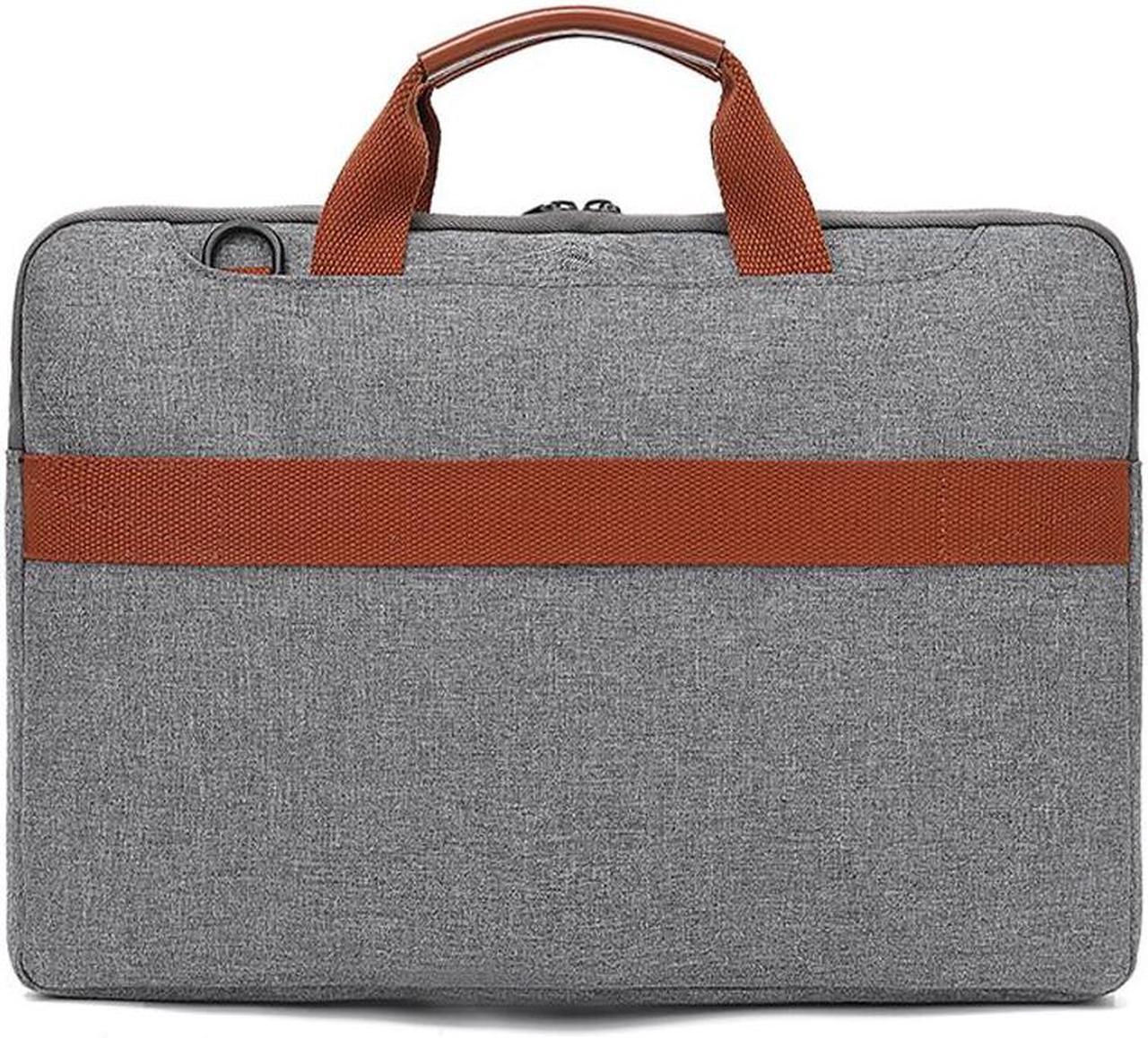 Alt view image 2 of 7 - 15.6 Inch 360° Protective Laptop Sleeve Case Computer Bag for 15.6" Acer Aspire, Predator, Inspiron, ASUS ZenBook 15 VivoBook, HP Pavilion, Lenovo IdeaPad 330, ThinkPad E590, Chromebook, Grey