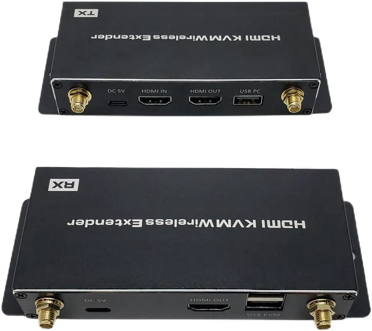 Main image of 4K Wireless HDMI Transmitter and Receiver Kit, 565FT/200M Full HD 4K Wireless Presentation Equipment HDMI Adapter, Plug and Play Streaming Media. Laptop, Dongle, PC,PS4, Smart Phone to HDTV/Projector