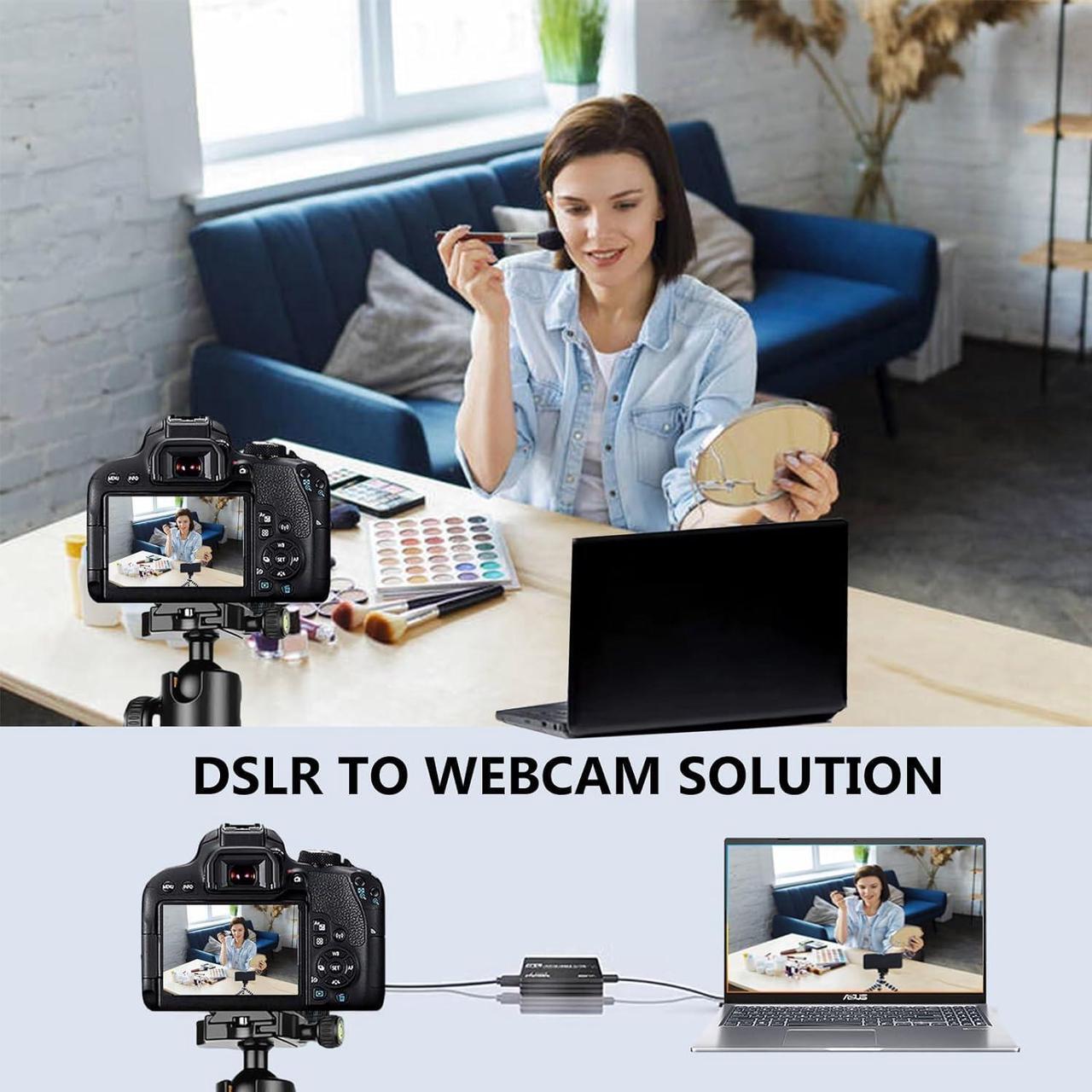 Alt view image 7 of 7 - Capture Card 1080p 60fps,LUOM 4K 30Hz HDMI Video Game Capture Card to USB A/C with Microphone & HDMI Loop-Out, Low Latency Record Broadcast Live Streaming for Nintendo Switch/PS5/OBS/PC/Camera
