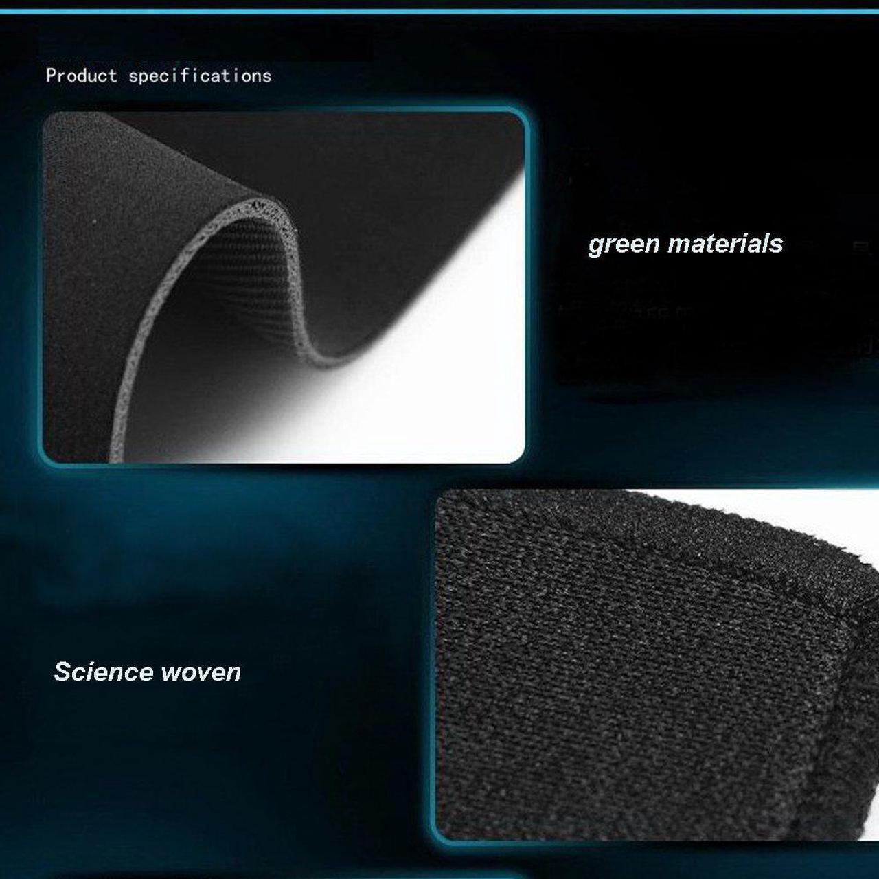 Alt view image 4 of 7 - LUOM High Grade Thick Official Big Mouse Pad Game Mouse Pad Extended Edition Cloth Gaming Mouse Mat 23.6"*11.8"*0.08" Functional Non-slip Rubber Base