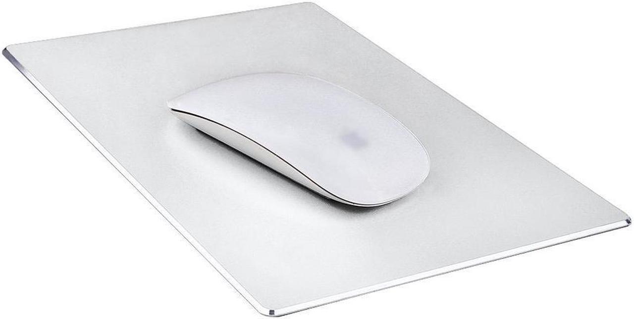 LUOMs 9.29"x6.14"Aluminum Gaming Mouse Pad with Anti-Skid Rubber Base for Fast and Accurate Control