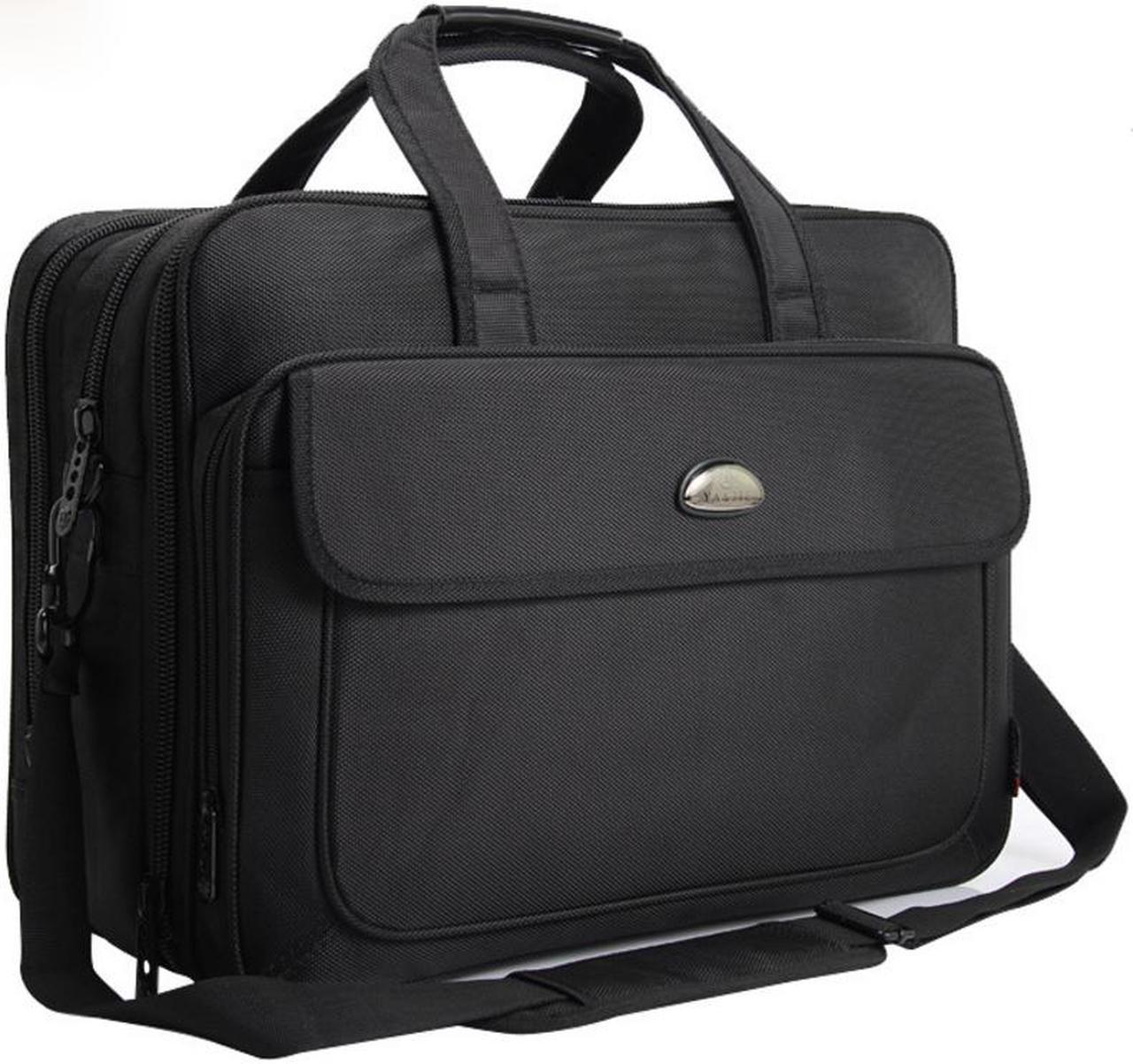 Yajie Bag Company Expandable Large Hybrid Business Briefcase For 17 Inch Laptop / Notebook / MacBook / Ultrabook / Chromebook Computers