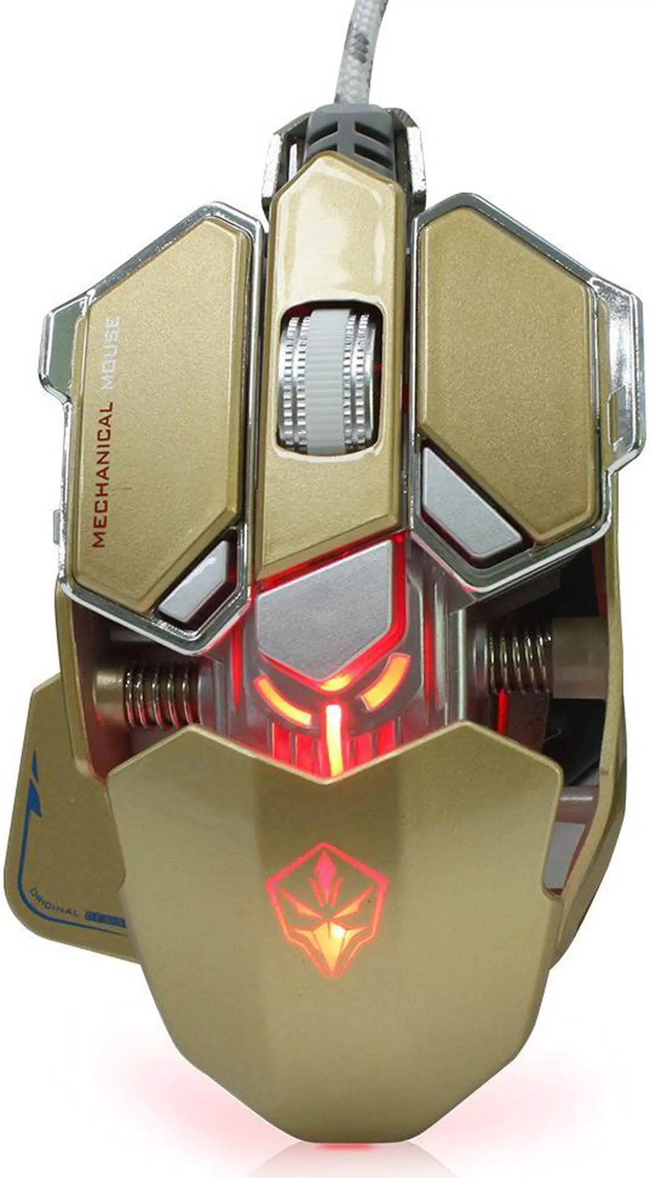 Main image of LUOM G10 Gaming Mouse with 10 Programmable Key Optical Wired Mouse LED 4000 DPI Mause for Computer Mouse Gamer