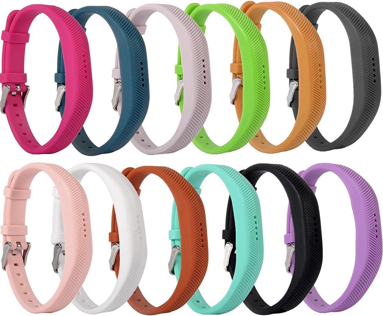 Main image of Moretek Flex 2 Accessory Bands for Fitbit Flex 2 / Fitbit flex2, With Chrome Claspor Soft Silicone Fitness Bracelet Strap ,Wrist Band Adjustable Repalcement