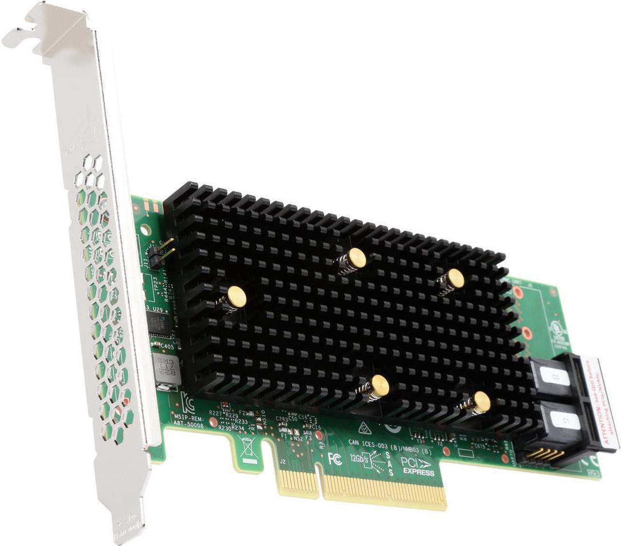 Alt view image 2 of 6 - LSI 9400-8i x8 lane PCI Express 3.1 SAS Tri-Mode Storage Adapter