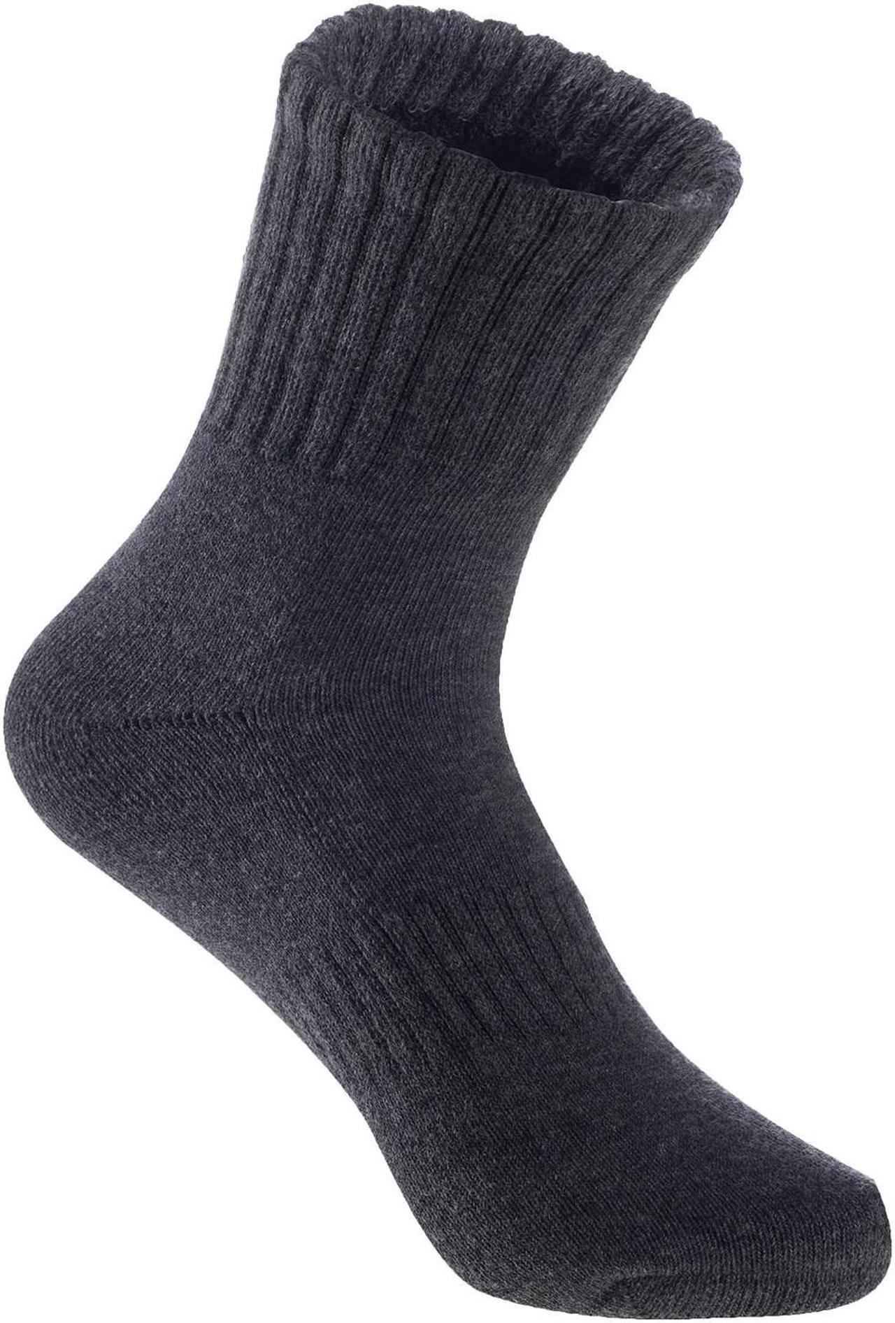 Alt view image 3 of 4 - Lian LifeStyle Premium Children's 3 Pairs Sports Crew Socks Great for Sports: Running, Basketball, Soccer JH0105 Size M 9Y-12Y(Black, Grey, White)