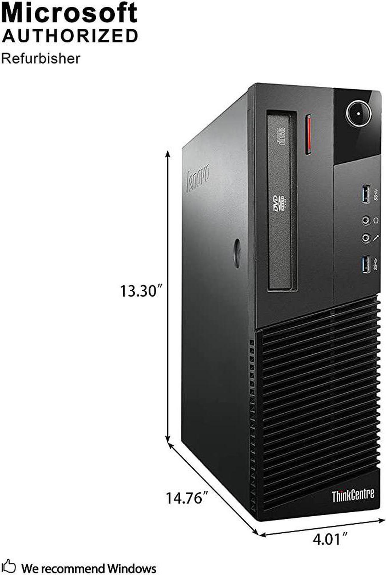 Lenovo ThinkCentre M83 SFF (Intel Core i5-4570 3.2GHz, 16GB RAM, 1TB SSD, WiFi, Windows 10 Professional)