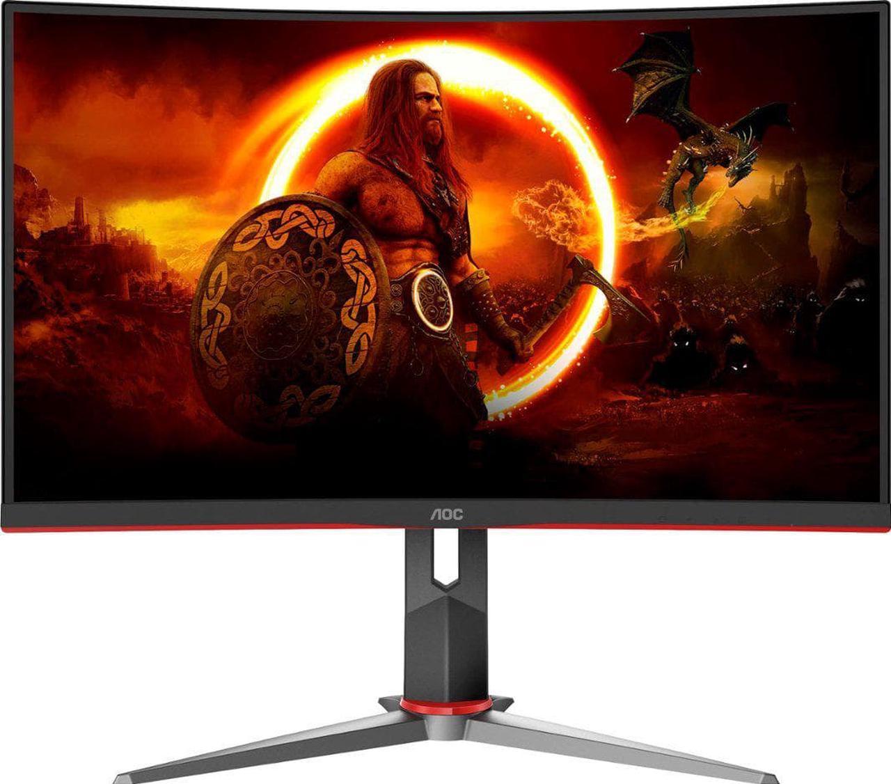 AOC C32G2-B 32" 1920 x 1080 165Hz Curved Gaming Monitor