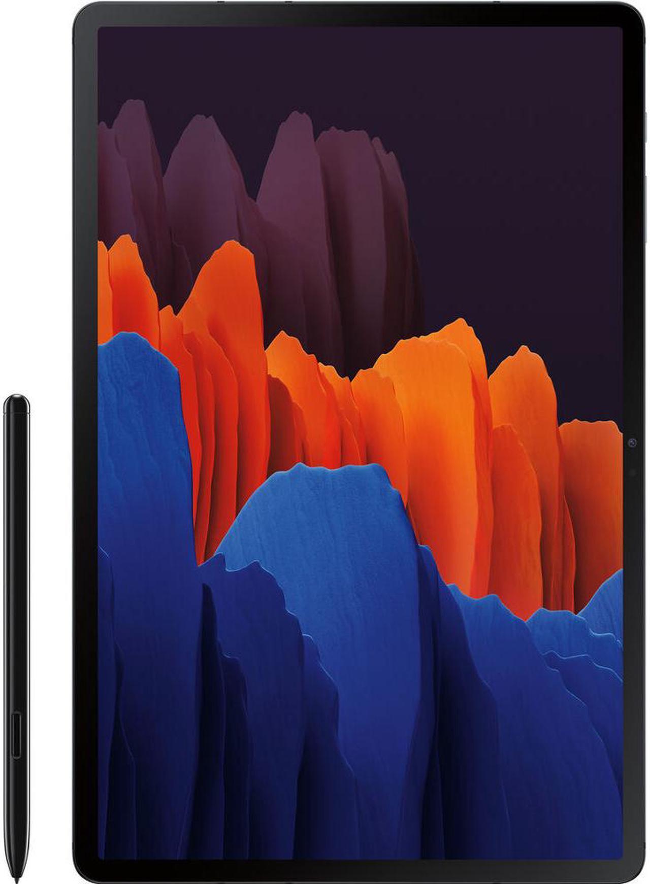 Alt view image 3 of 10 - Samsung Galaxy Tab S7+ SM-T970 Tablet - 12.4" WQXGA+ - 6 GB RAM - 128 GB Storage - Android 10 - Mystical Black - Qualcomm Snapdragon 865 Plus SoC Octa-core (8 Core) 3.09 GHz - Upto 1 TB microSD ...