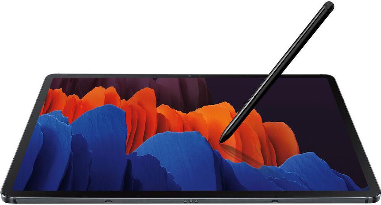 Alt view image 5 of 10 - Samsung Galaxy Tab S7+ SM-T970 Tablet - 12.4" WQXGA+ - 6 GB RAM - 128 GB Storage - Android 10 - Mystical Black - Qualcomm Snapdragon 865 Plus SoC Octa-core (8 Core) 3.09 GHz - Upto 1 TB microSD ...