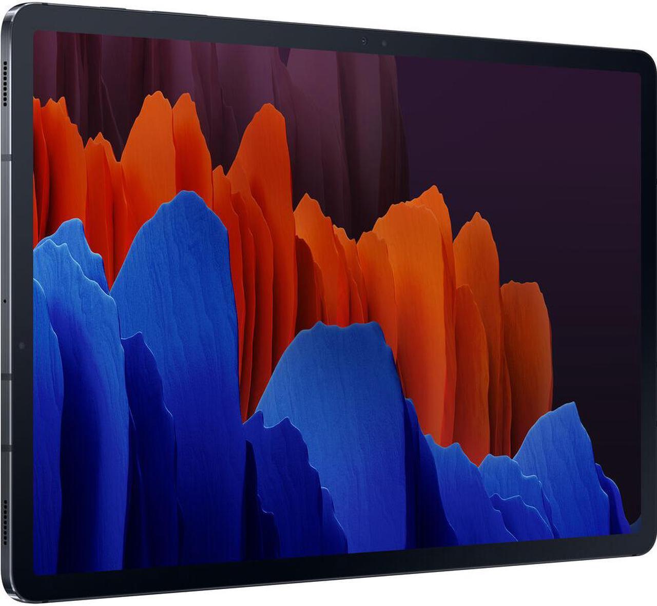 Alt view image 4 of 10 - Samsung Galaxy Tab S7+ SM-T970 Tablet - 12.4" WQXGA+ - 6 GB RAM - 128 GB Storage - Android 10 - Mystical Black - Qualcomm Snapdragon 865 Plus SoC Octa-core (8 Core) 3.09 GHz - Upto 1 TB microSD ...