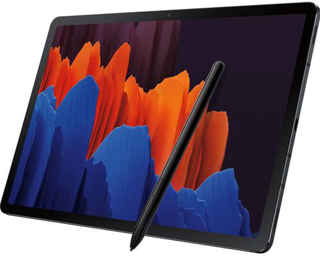 Alt view image 6 of 10 - Samsung Galaxy Tab S7+ SM-T970 Tablet - 12.4" WQXGA+ - 6 GB RAM - 128 GB Storage - Android 10 - Mystical Black - Qualcomm Snapdragon 865 Plus SoC Octa-core (8 Core) 3.09 GHz - Upto 1 TB microSD ...