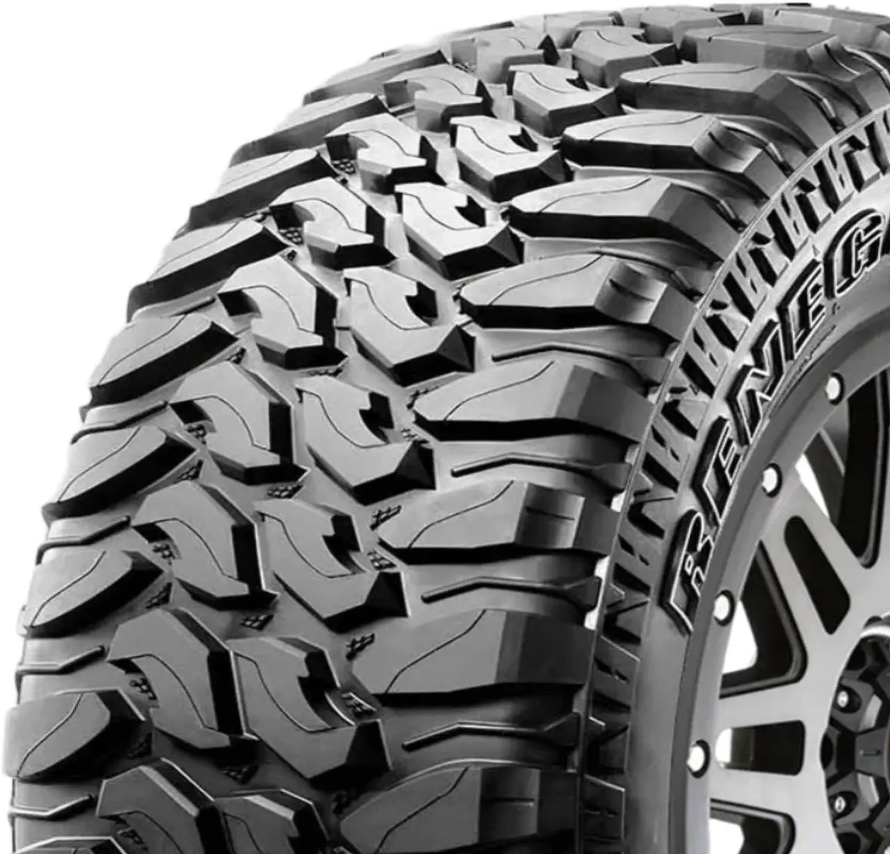 Alt view image 10 of 13 - 1 New Radar Renegade R-7 M/T LT245/75R16 E 120/116Q OWL  Tires