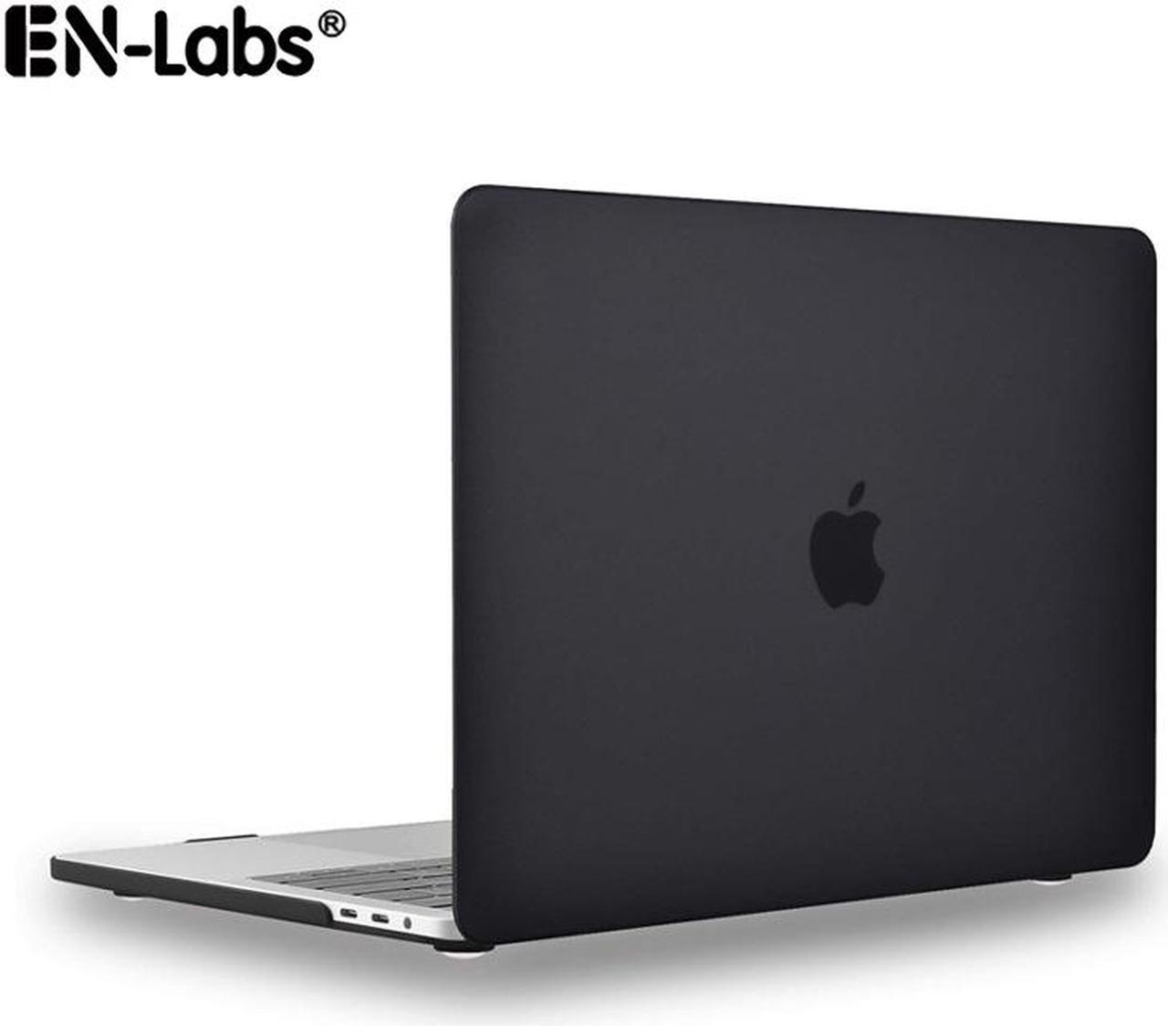 Matte Laptop Case for Apple Macbook Pro 13.0" with Touch Bar & Touch ID ,Hard Sell Case Protective for Mac Book A1706/A1708/A1989/A2159- Matte Black