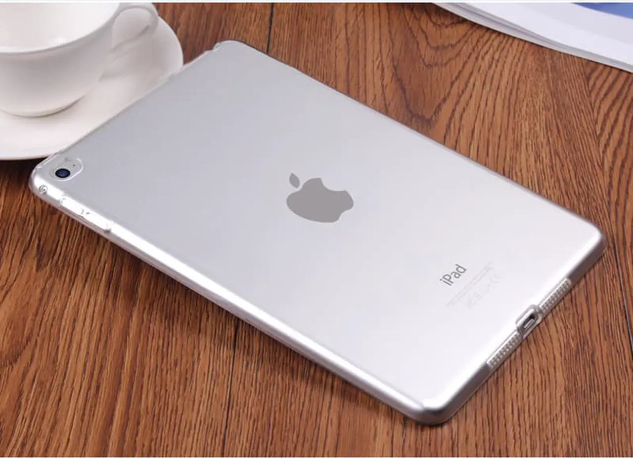 Alt view image 3 of 3 - iPad Mini 4 Case,Clear Soft TPU Transparent Gel Silicone Bumper Tab Case Skin Cover for Apple iPad Mini 4 7.9"